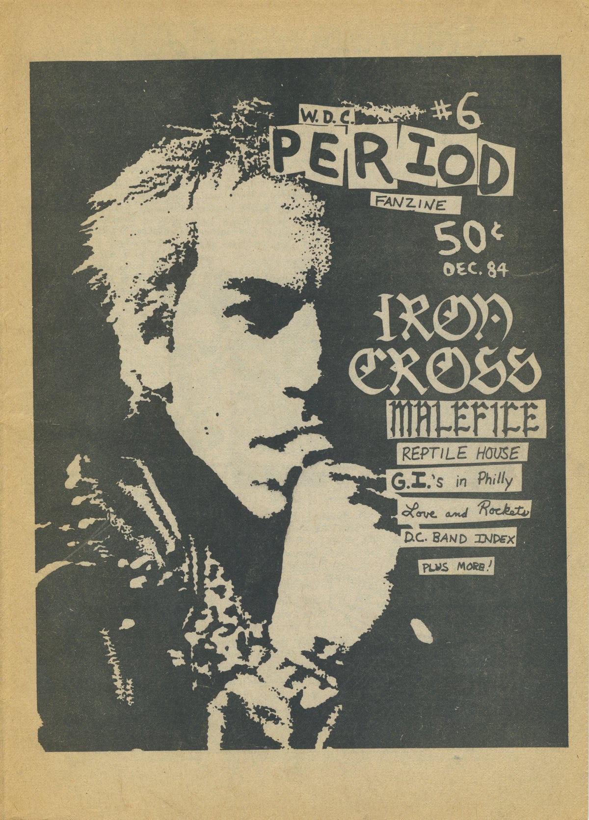 Vintage W.D.C. Period "Iron Cross & Love and Rockets" Issue #6 - jointcustodydc