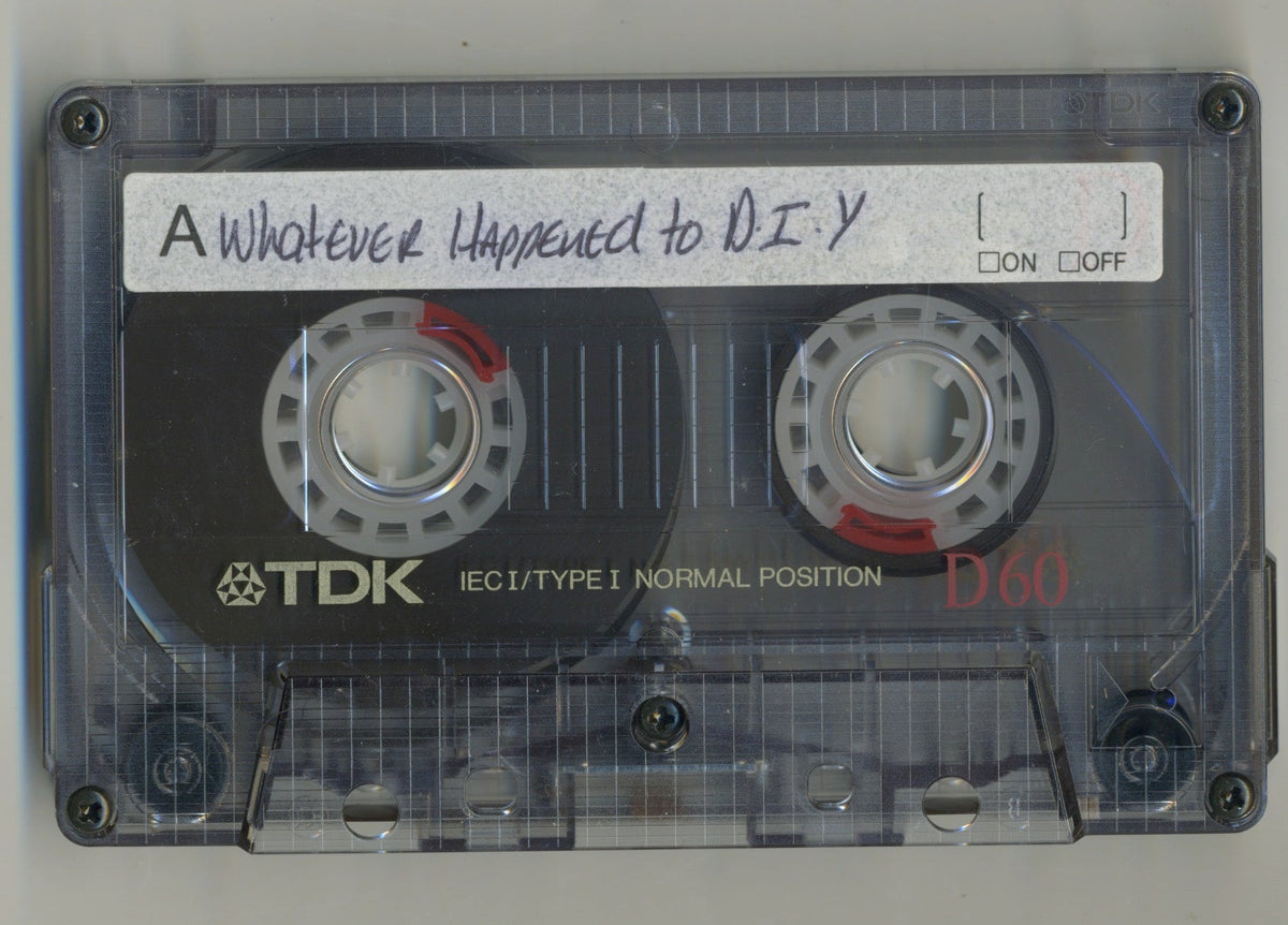 Whatever Happened To D.I.Y.? "Hardcore Pumpkin Tapes" Glasgow Hardcore Compilation Cassette Tape