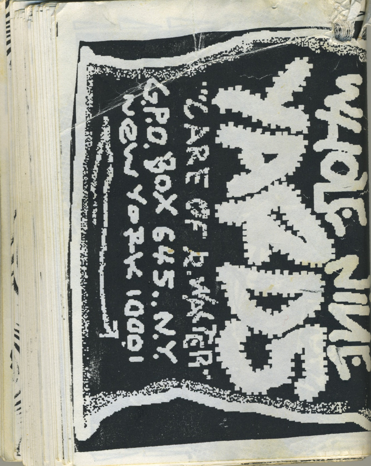 Vintage Whole 9 Yards "NYHC" Tattoo & Graffiti Fanzine The Tribute Issue #7 - jointcustodydc