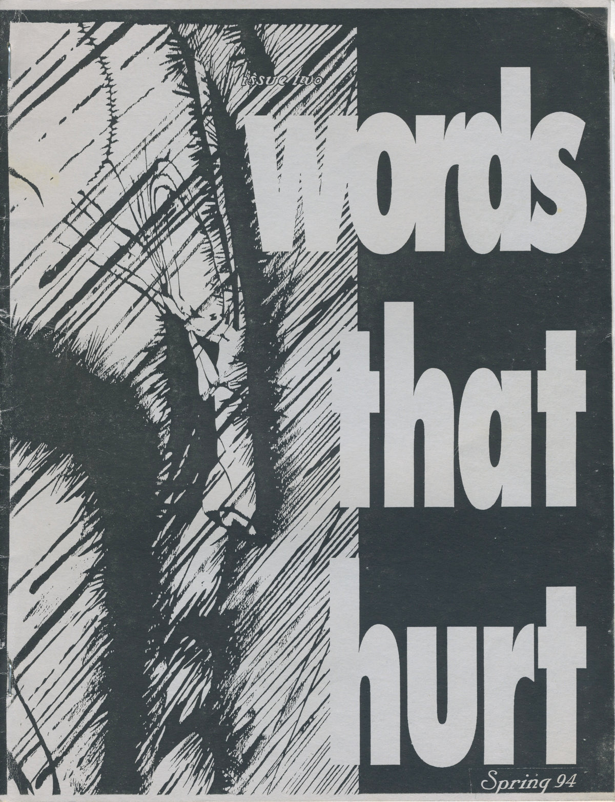 Vintage Words That Hurt &quot;Hardcore&quot; Fanzine Issue #2