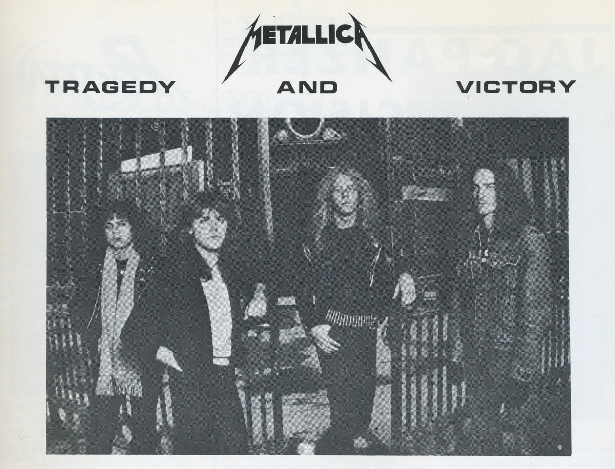 Vintage World Metal "Metallica & Motörhead" Magazine - jointcustodydc