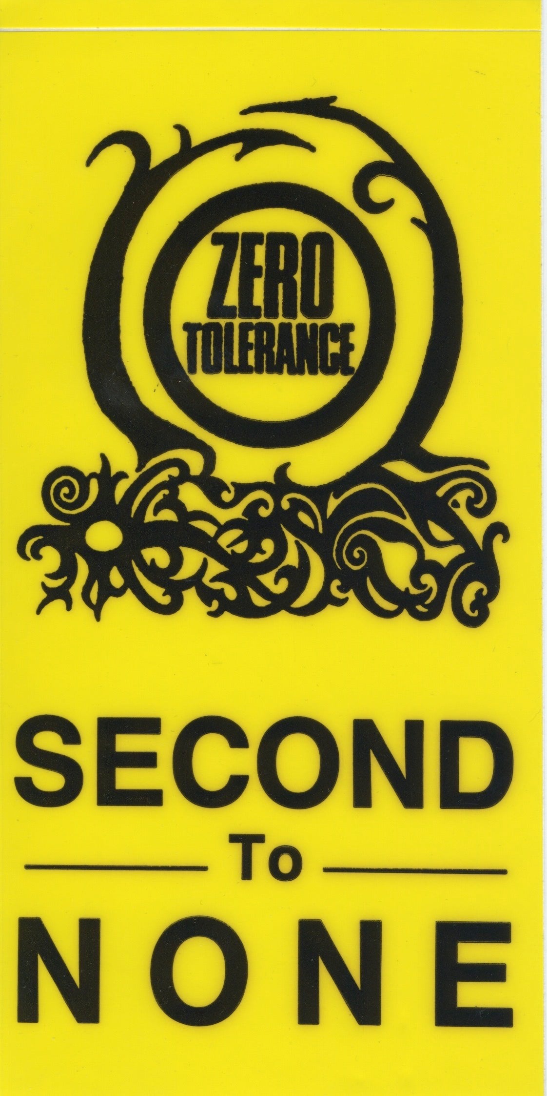 Vintage Zero Tolerance