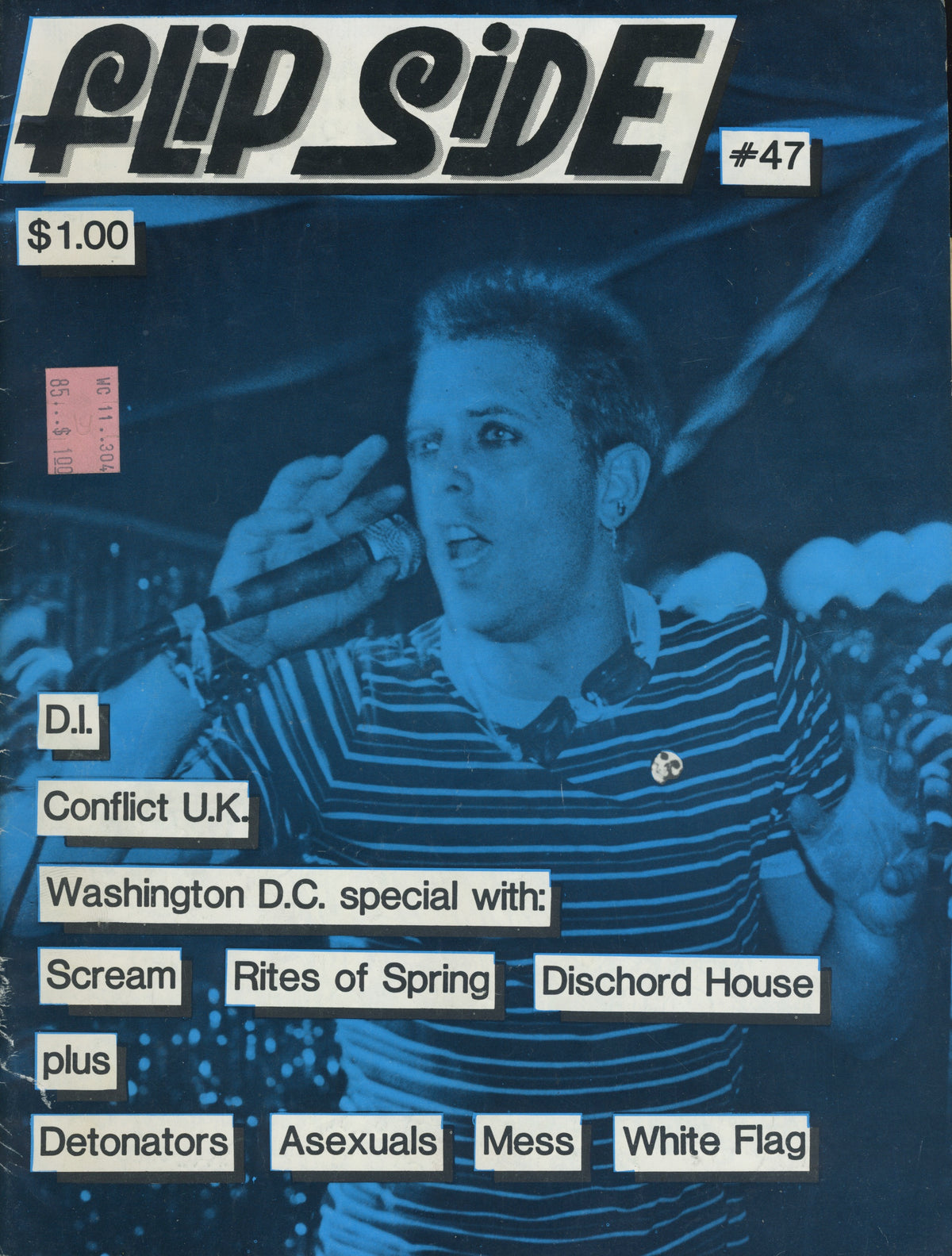 Vintage Flipside Fanzine "Washington D.C. Special" Issue #47 - jointcustodydc