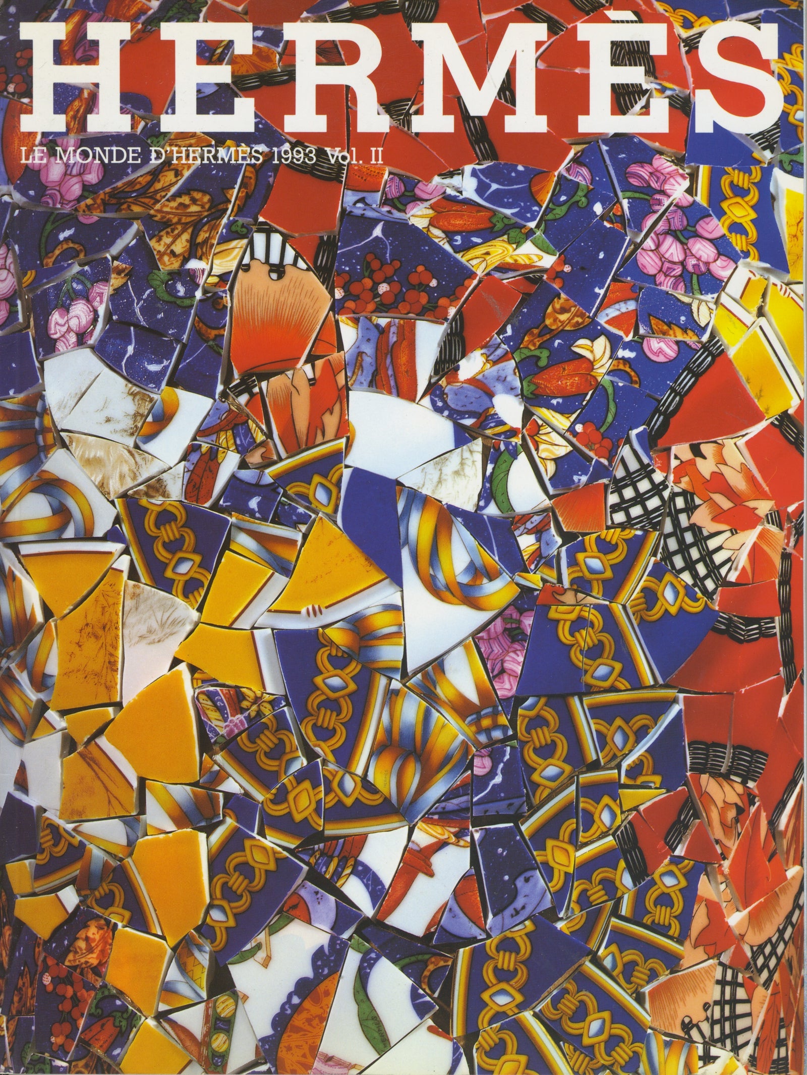 Vintage Hermes "Le Monde D'Hermes" Autumn-Winter 1993 Vol. 2 Catalog - jointcustodydc