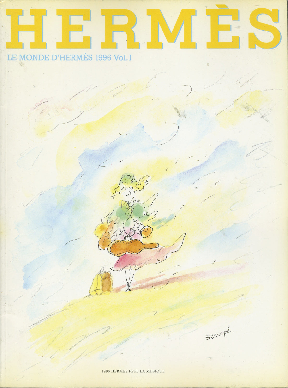 Vintage Hermes "Le Monde D'Hermes" Spring-Summer 1996 Vol. 2 Catalog - jointcustodydc