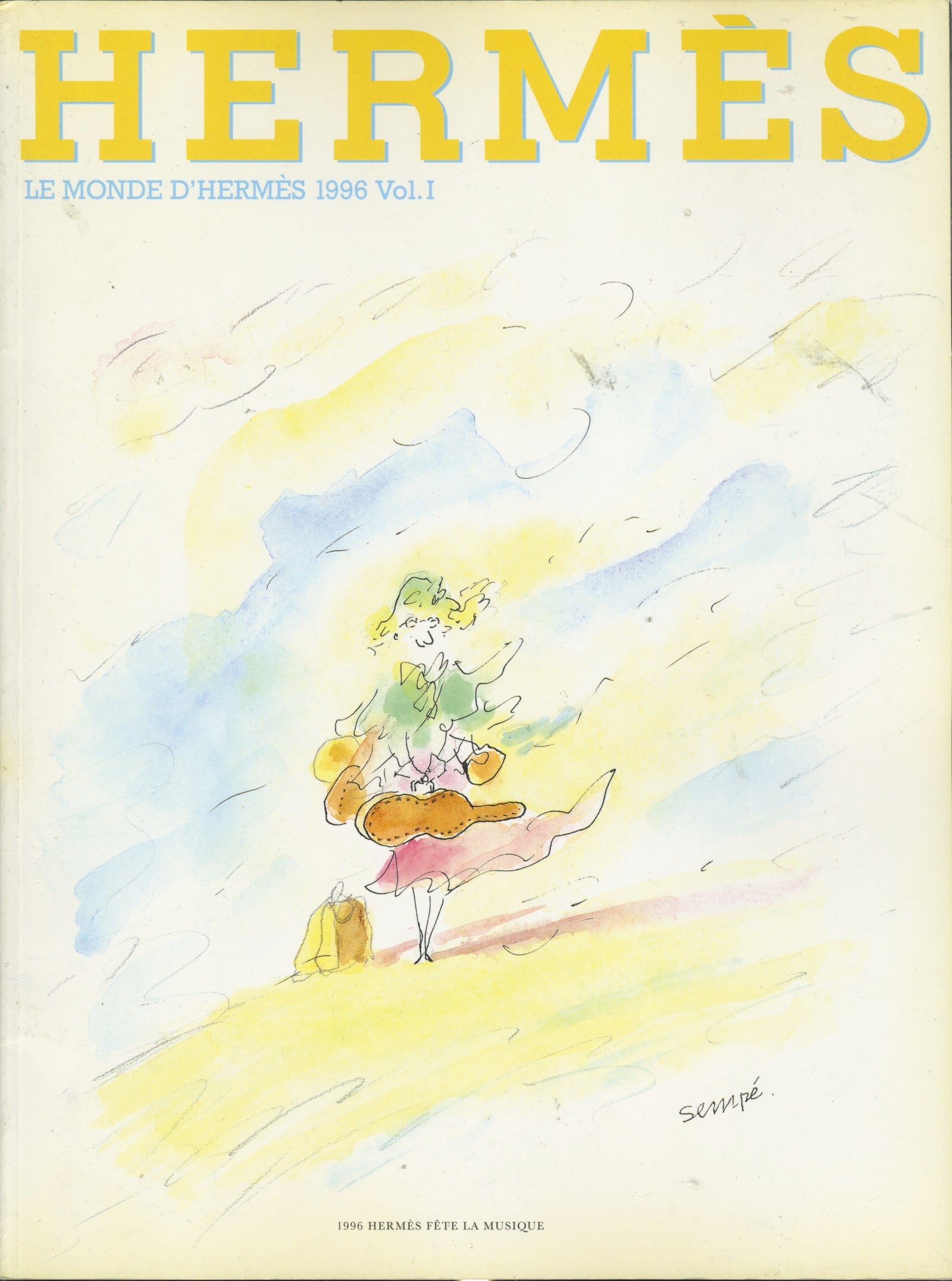 Vintage Hermes "Le Monde D'Hermes" Spring-Summer 1996 Vol. 2 Catalog - jointcustodydc