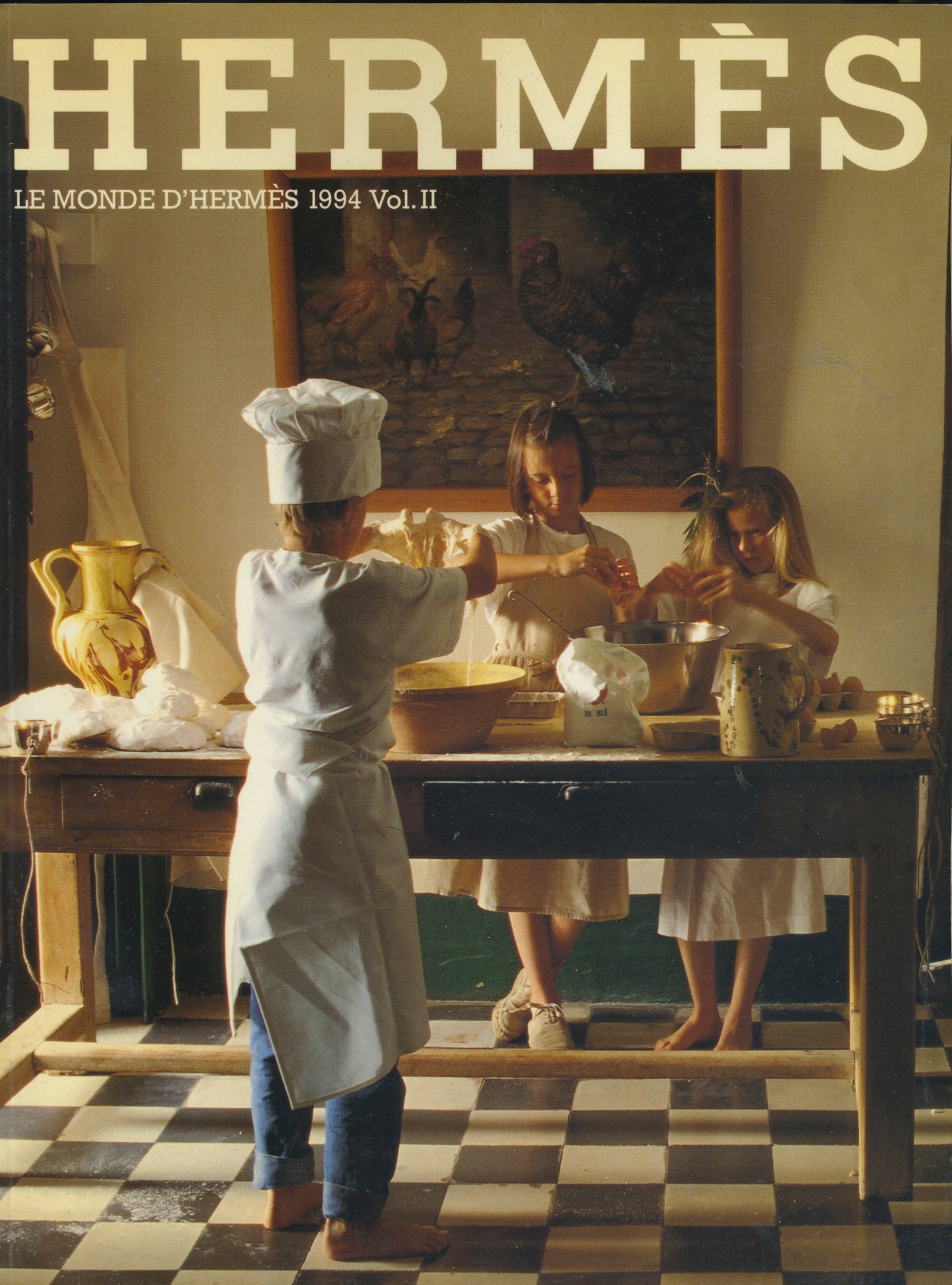 Vintage Hermes "Le Monde D'Hermes" 1994 Vol. 2 Catalog - jointcustodydc