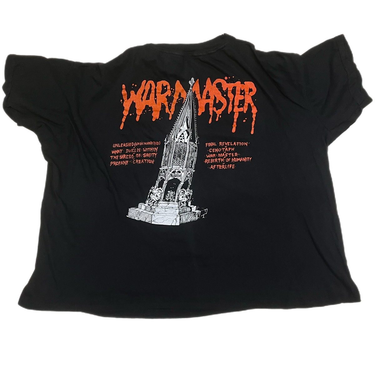 Vintage Bolt Thrower &quot;War Master&quot; T-Shirt