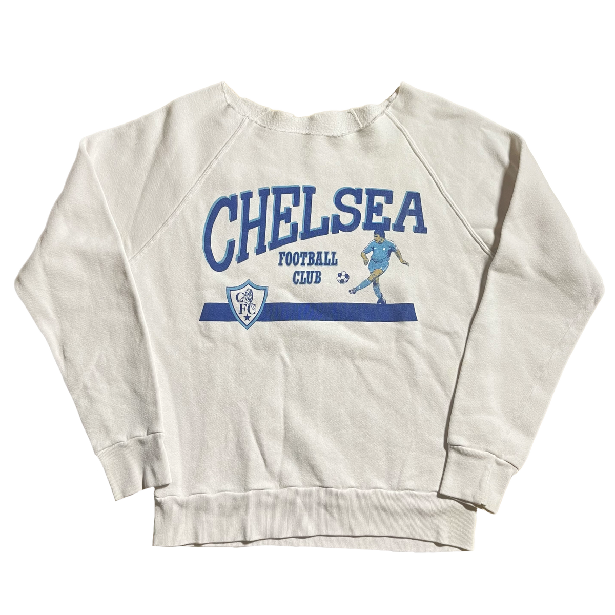 Vintage Chelsea Football Club Cut Raglan Sweatshirt jointcustodydc