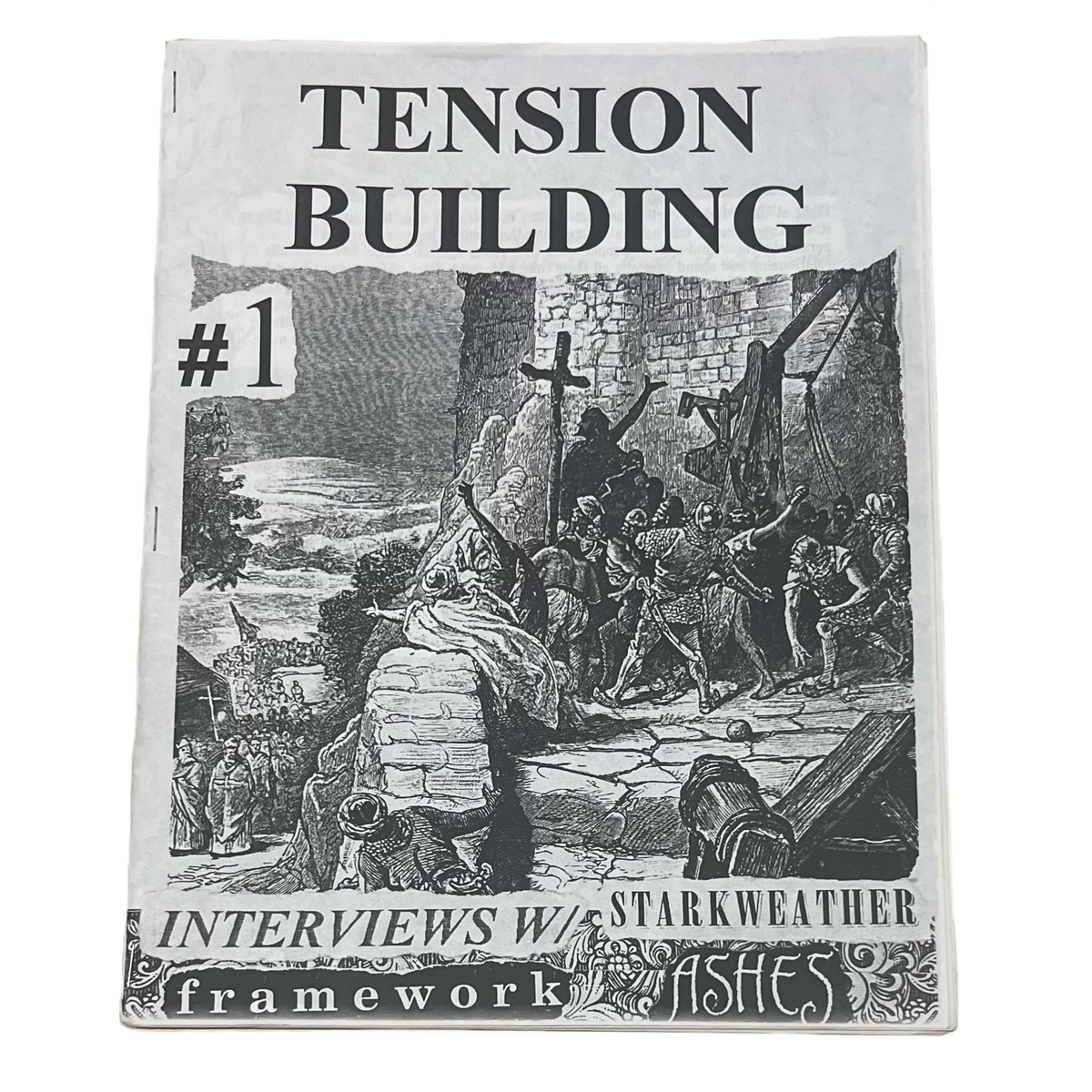 Vintage Tension Building &quot;90&#39;s Hardcore&quot; Fanzine Issue #1