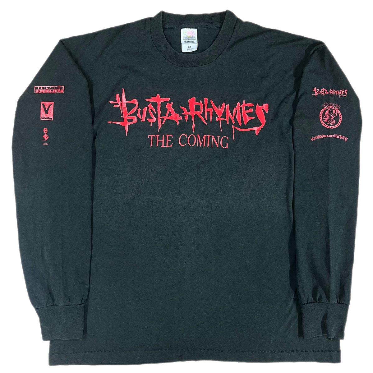 Vintage Busta Rhymes &quot;The Coming&quot; Flipmode Squad!! Long Sleeve Shirt