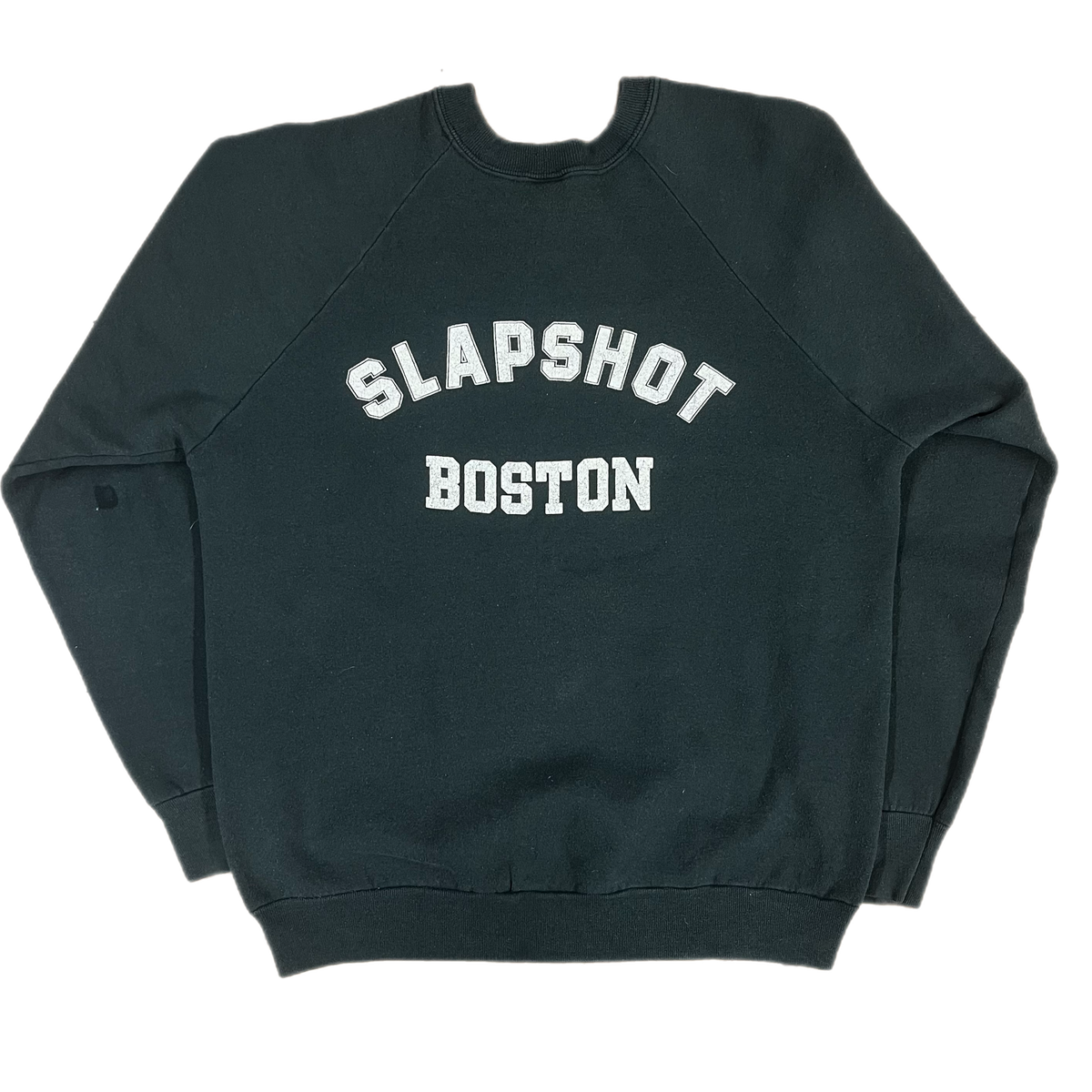 Vintage Slapshot &quot;Boston&quot; Raglan Sweatshirt