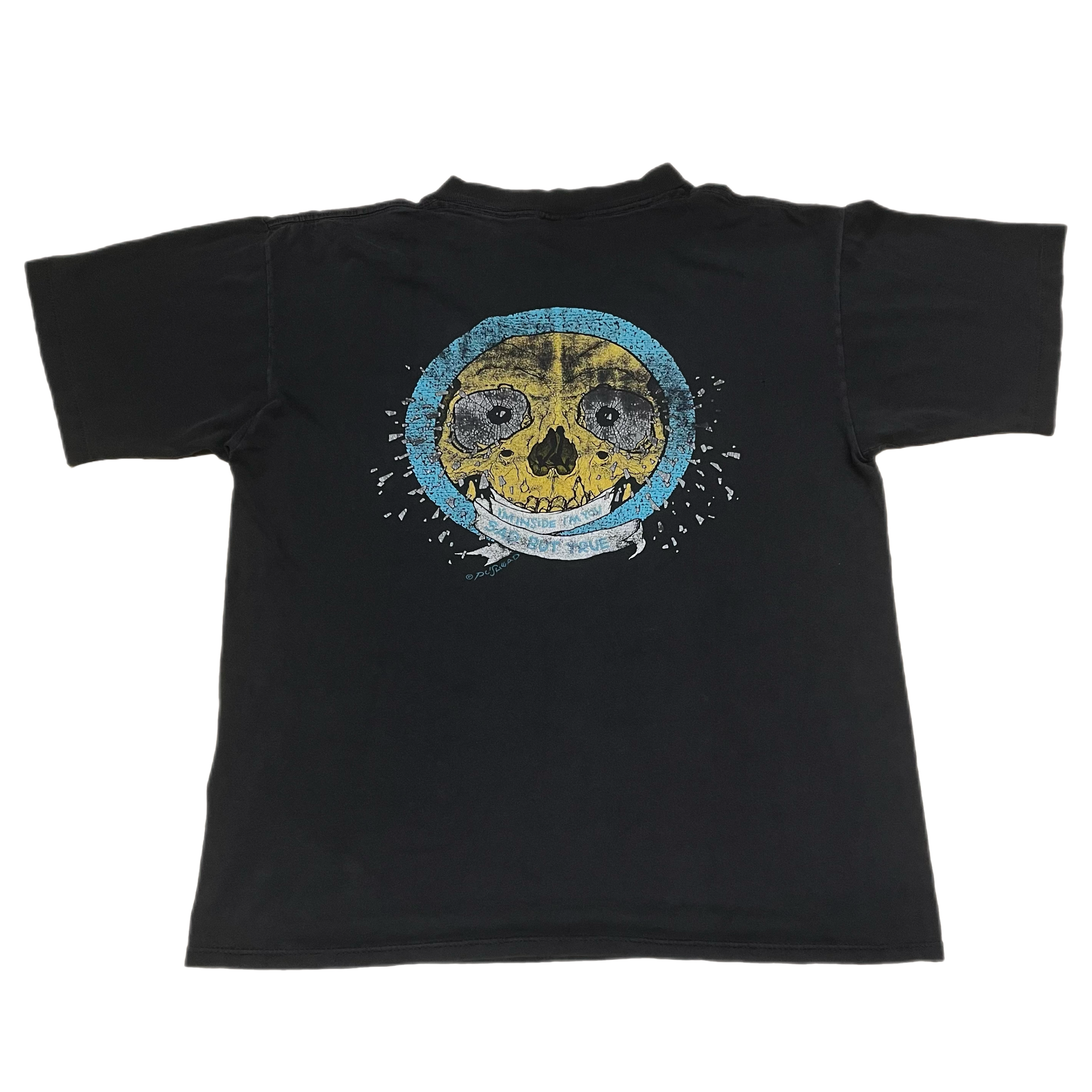 Metallica sad but true pushed head Tシャツ