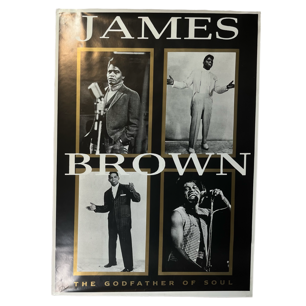 Vintage James Brown &quot;The Godfather Of Soul&quot; Poster