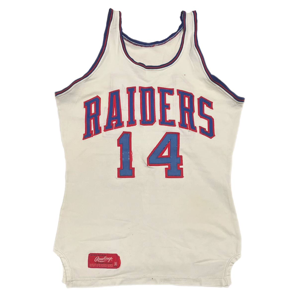 Vintage Central Catholic &quot;Raiders&quot; Rawlings Basketball Jersey