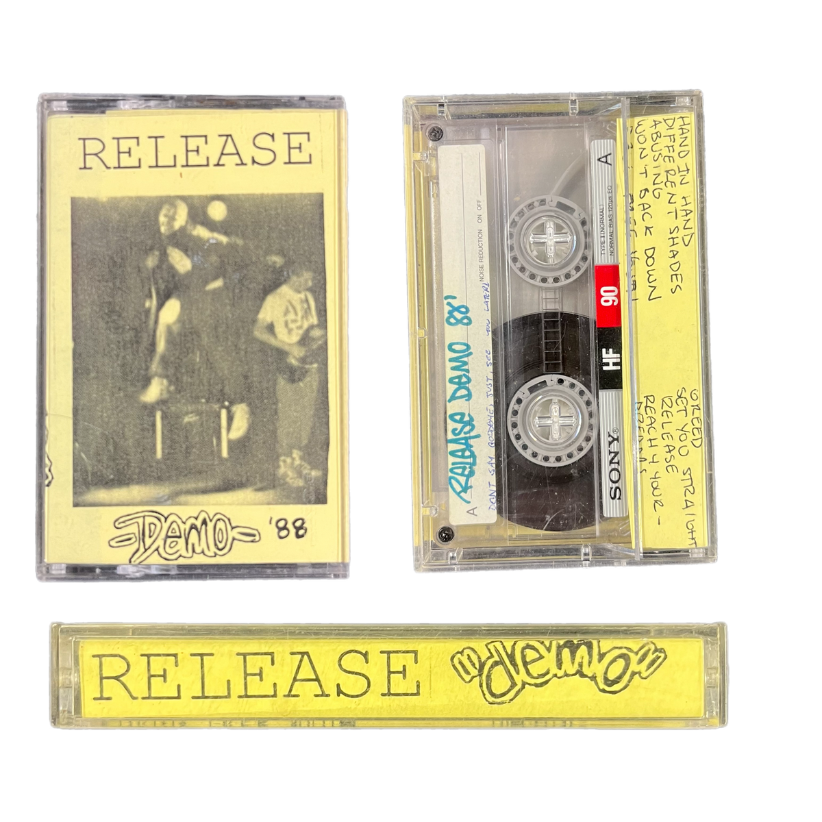 Vintage Release &quot;Demo &#39;88&quot; Cassette Tape