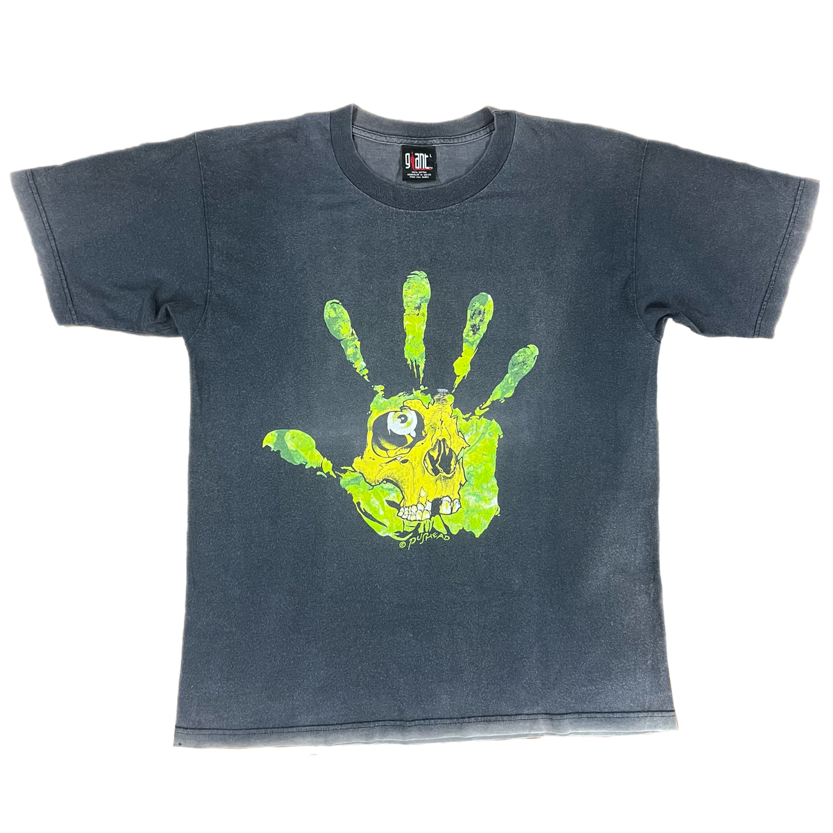 Vintage Pushead &quot;Hand Of Fear&quot; T-Shirt