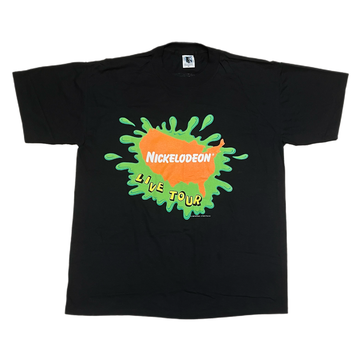 Vintage Nickelodeon &quot;Live Tour&quot; T-Shirt