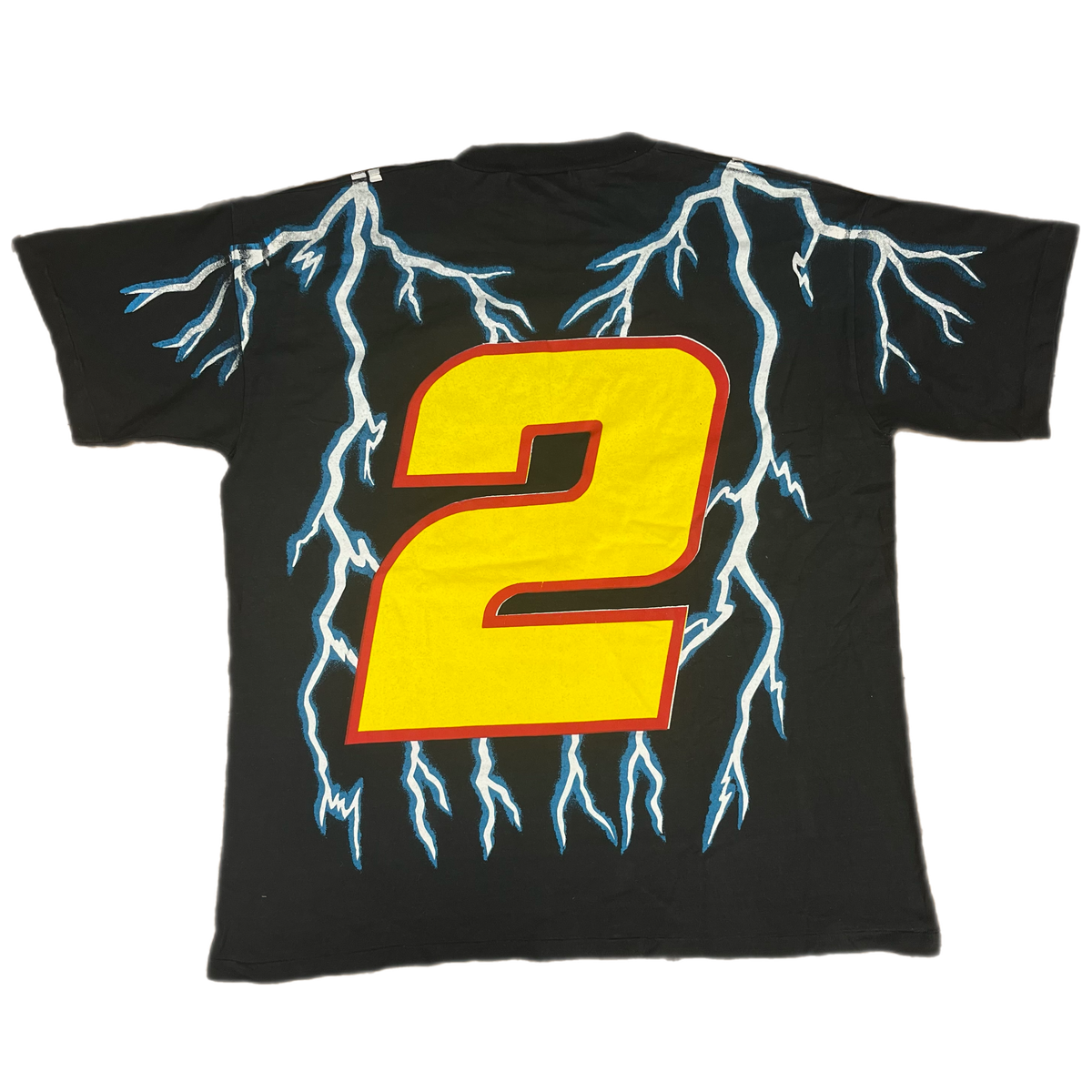 Vintage Rusty Wallace &quot;Nascar&quot; #2 Rolling Thunder T-Shirt