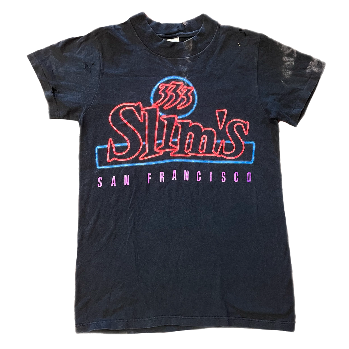 Vintage Slim&#39;s San Francisco &quot;333&quot; Nightclub T-Shirt