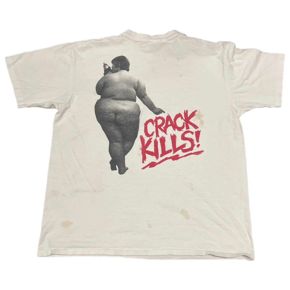 Vintage Life&#39;s A Beach Surf Gear &quot;Crack Kills&quot; T-Shirt