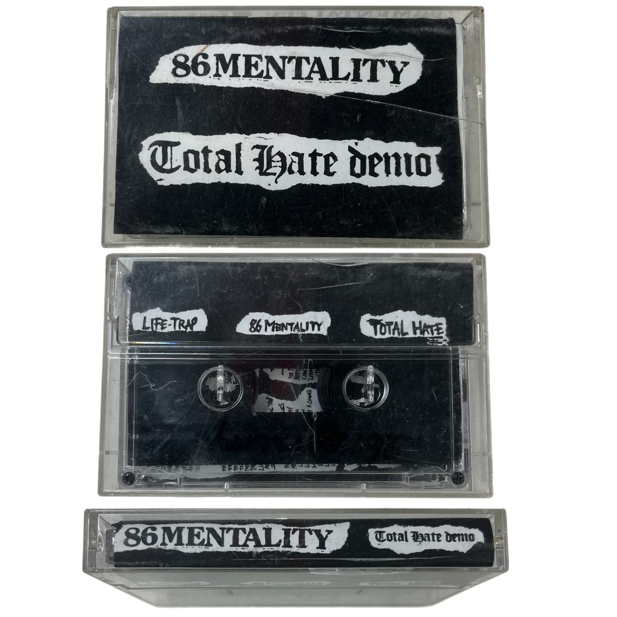 Vintage 86 Mentality &quot;Total Hate Demo&quot; Cassette Tape