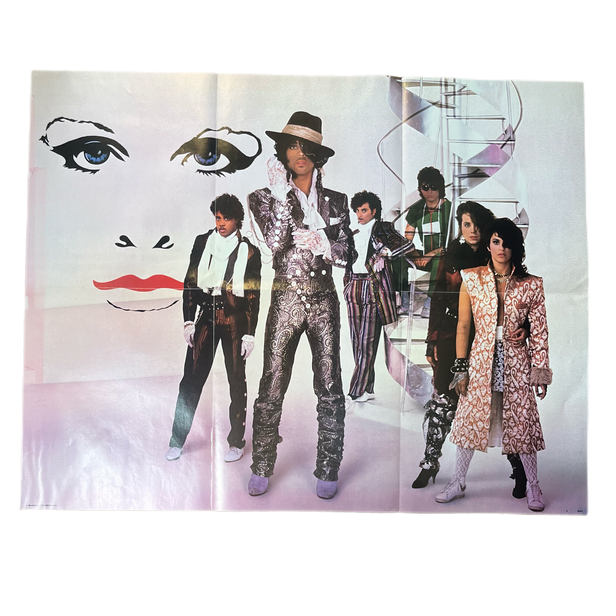 Vintage Prince And The Revolution &quot;Warner Bros.&quot; Promotional Poster