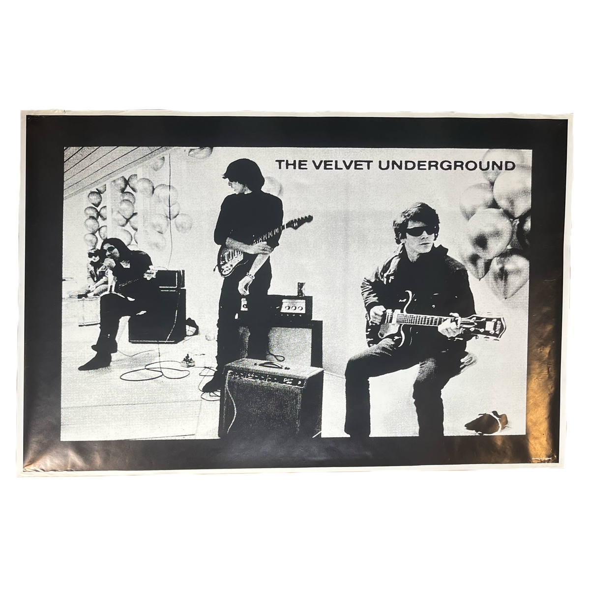 Vintage The Velvet Underground &quot;Charlie Gillett&quot; UK Photo Poster