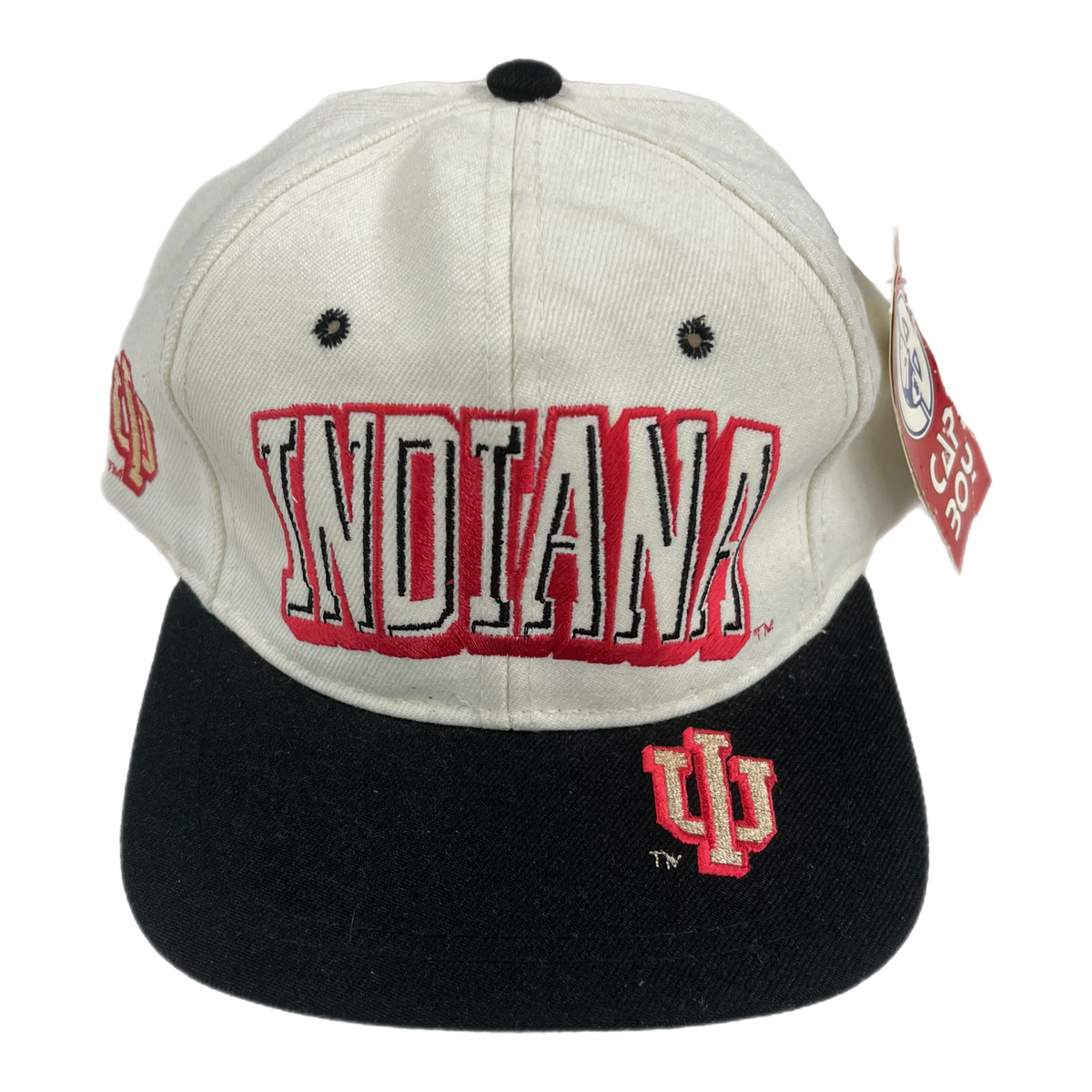 Vintage Indiana University &quot;Hoosiers&quot; Twill Snapback Hat