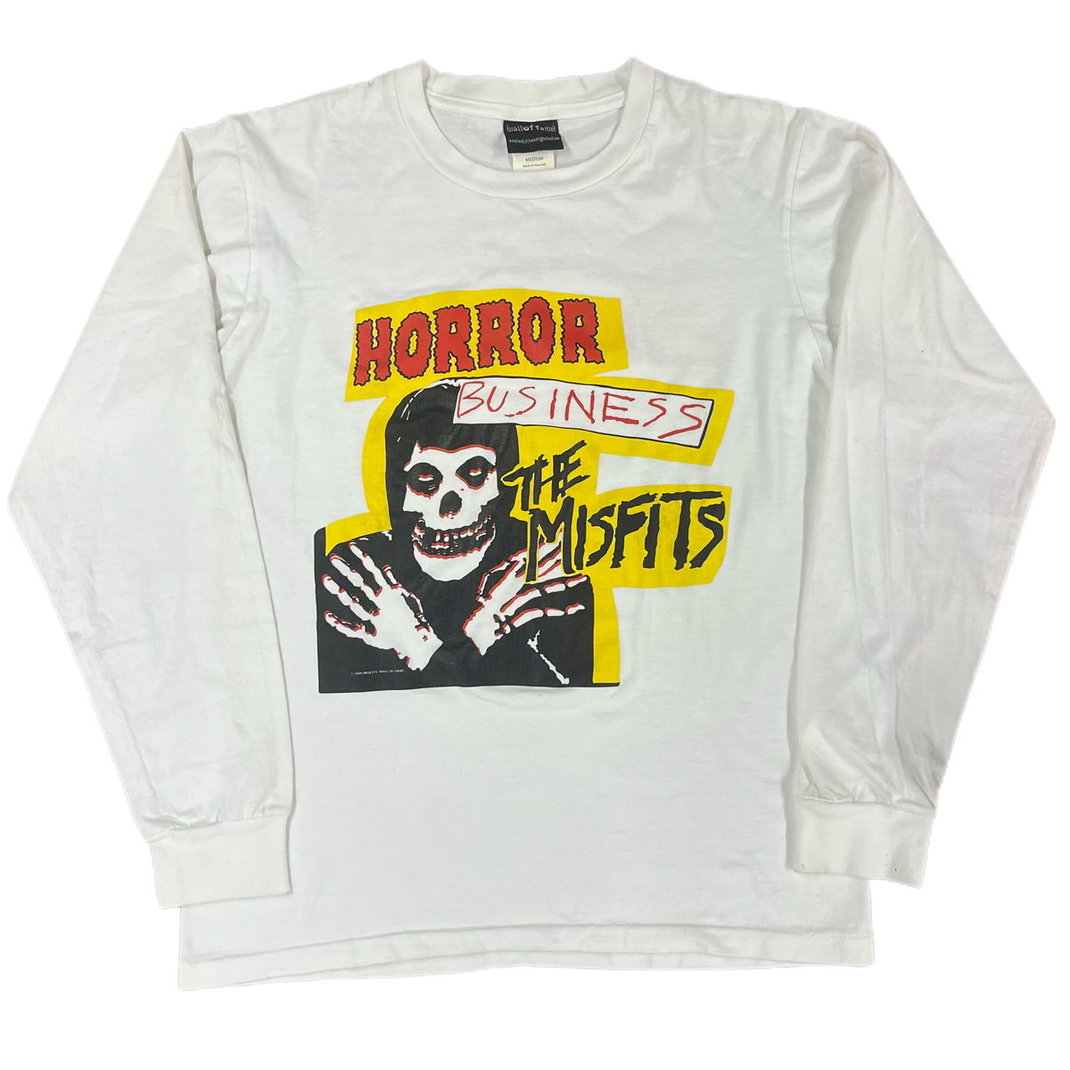 Vintage Misfits &quot;Horror Business&quot; Long Sleeve Shirt