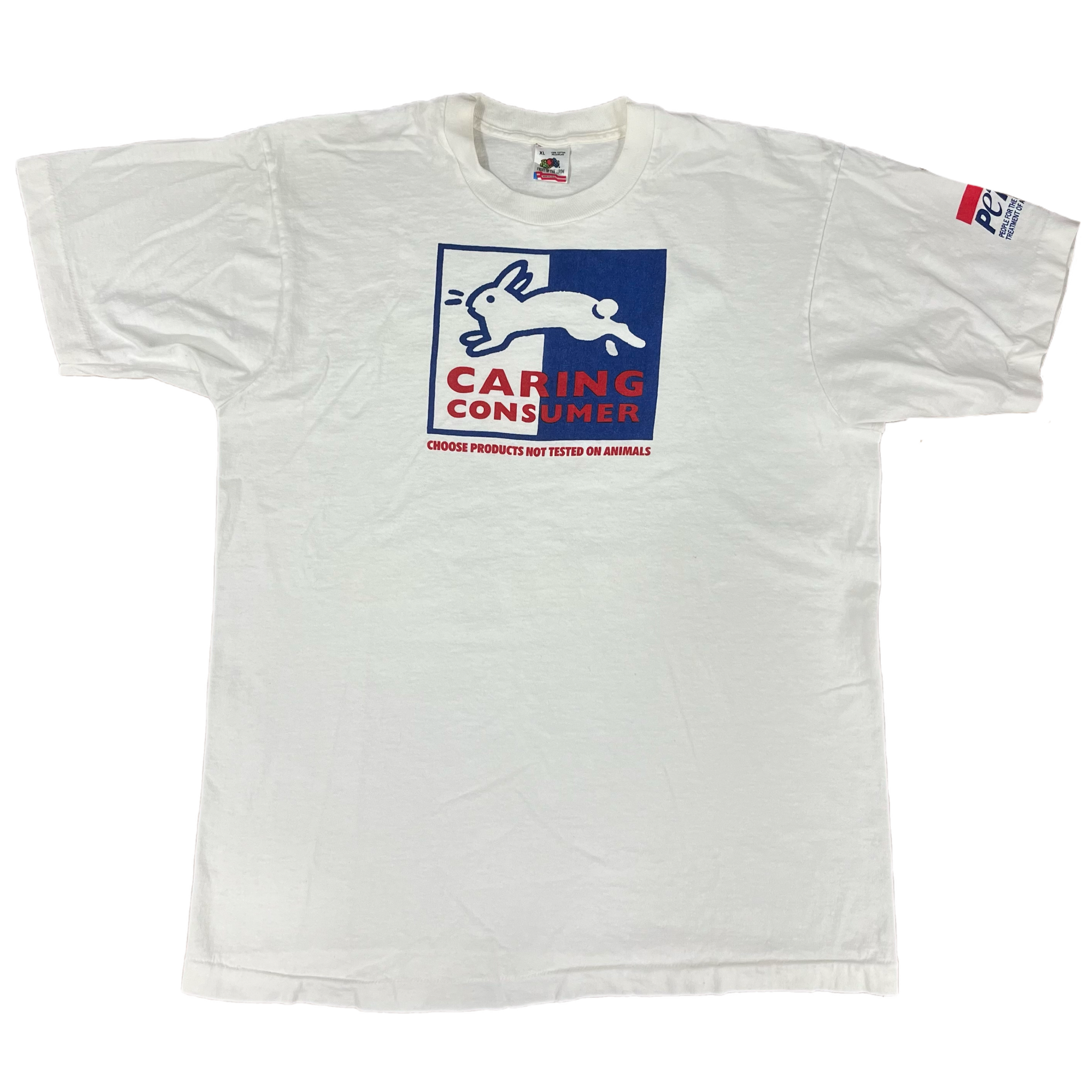 Peta Shirts Vintage PETA Caring Consumer T Shirt Jointcustodydc peta-shirts-vintage-peta-caring-consumer-t-shirt-jointcustodydc