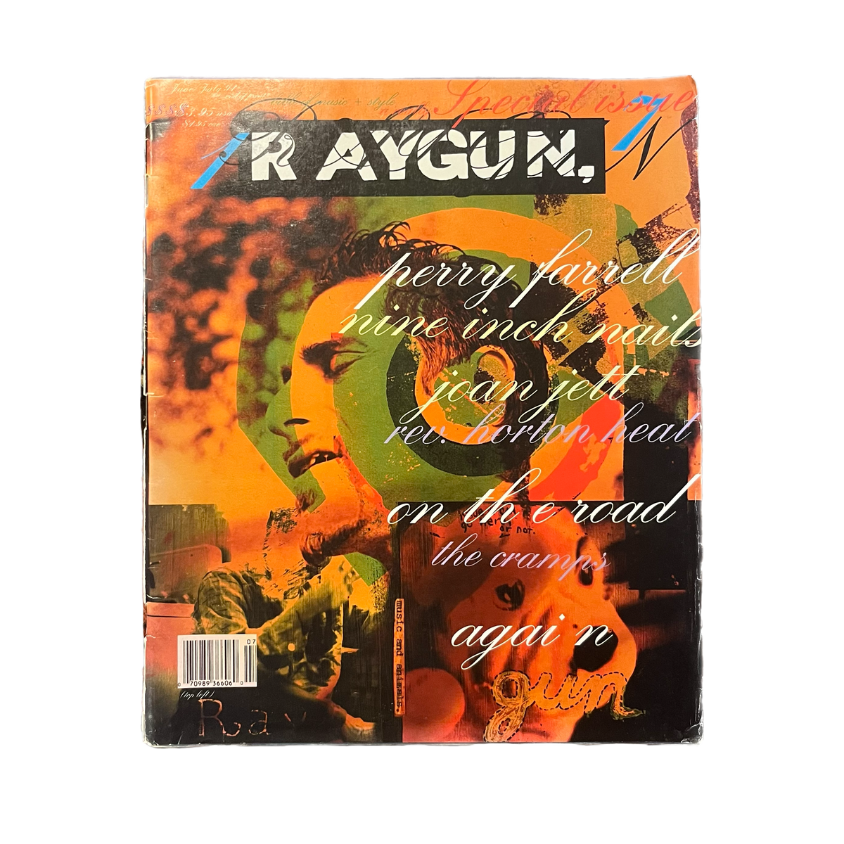 Vintage Ray Gun Magazine &quot;Issue #17&quot; Perry Farrell Cover