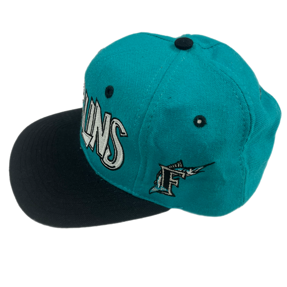 Vintage Florida Marlins &quot;MLB&quot; Wool Snapback Hat