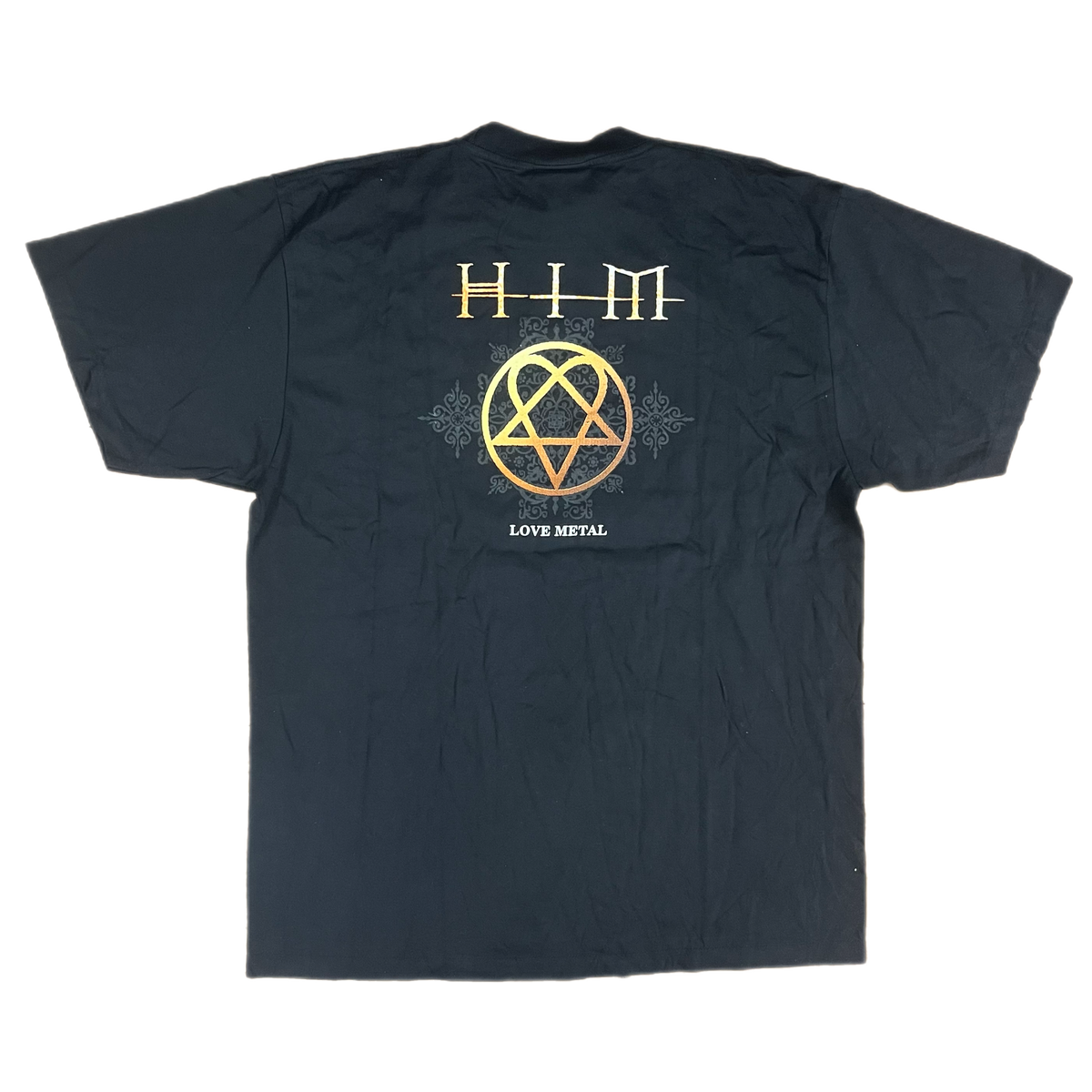 Vintage HIM &quot;Love Metal&quot; The Funeral Of Hearts Promotional T-Shirt
