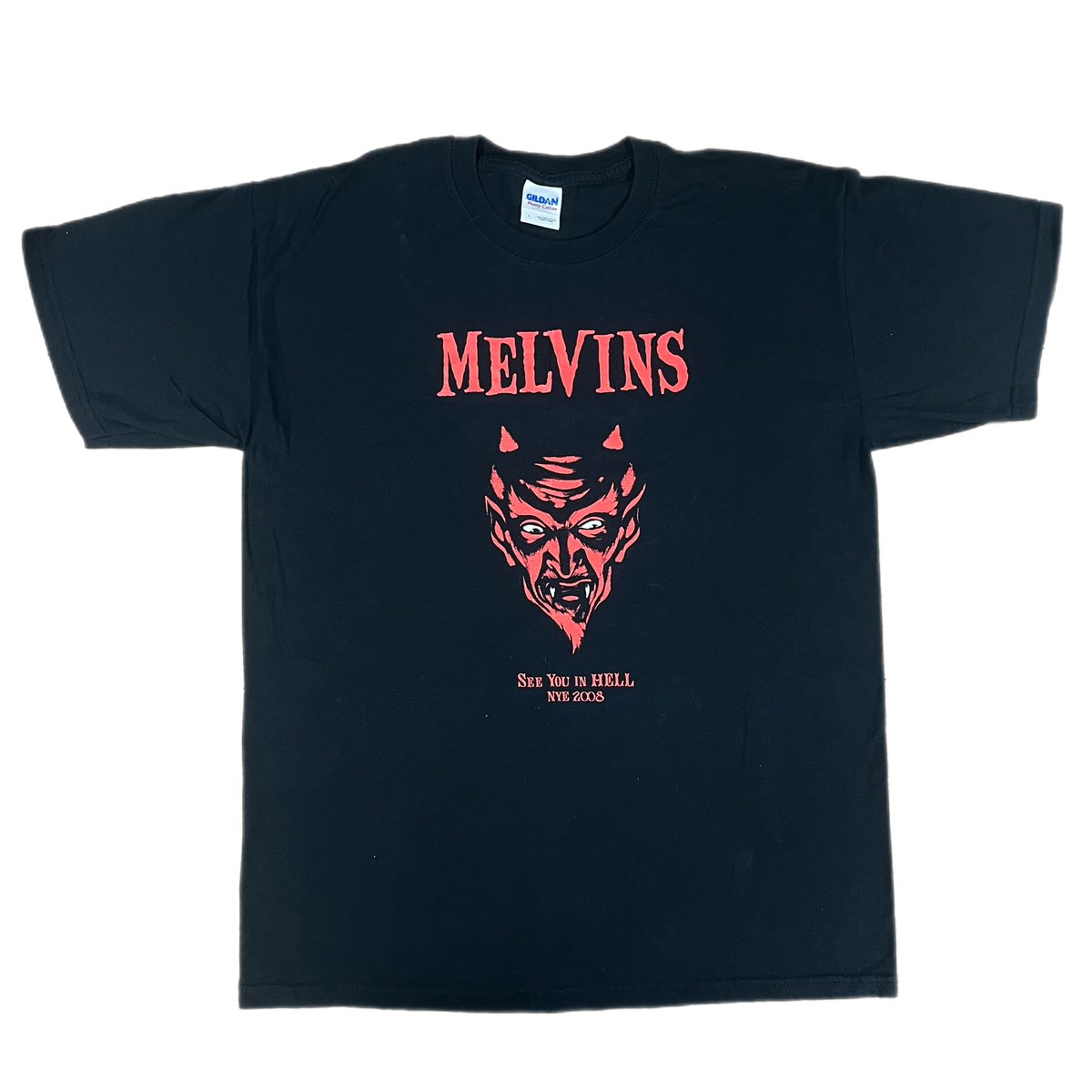 Vintage Melvins &quot;See You In Hell&quot; NYE 2008 T-Shirt