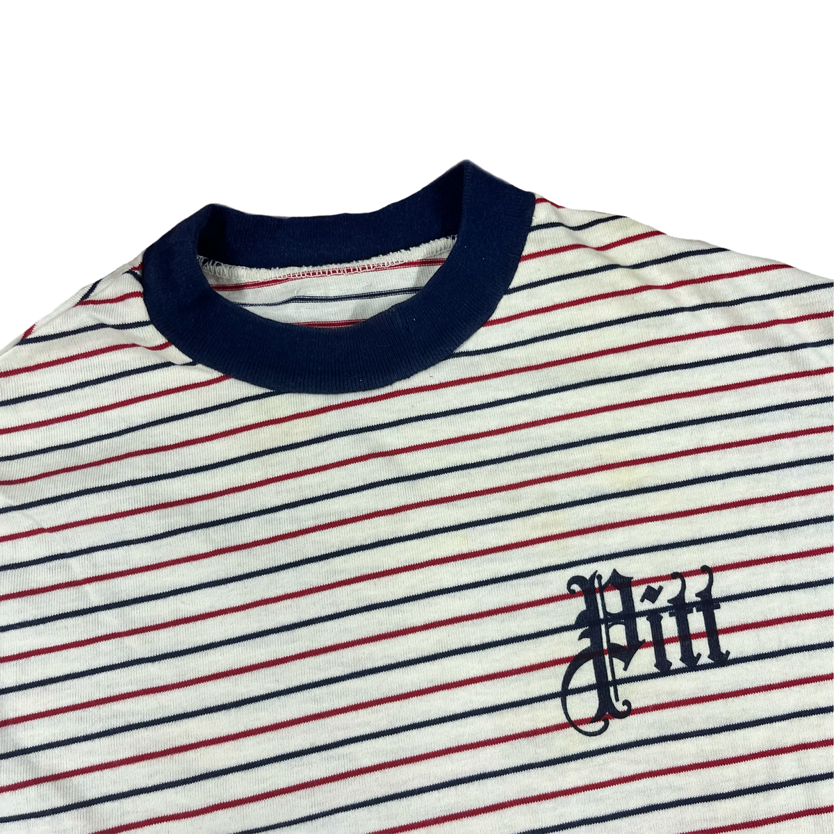 Vintage Pitt Panthers &quot;Collegiate Striped&quot; Knit Shirt