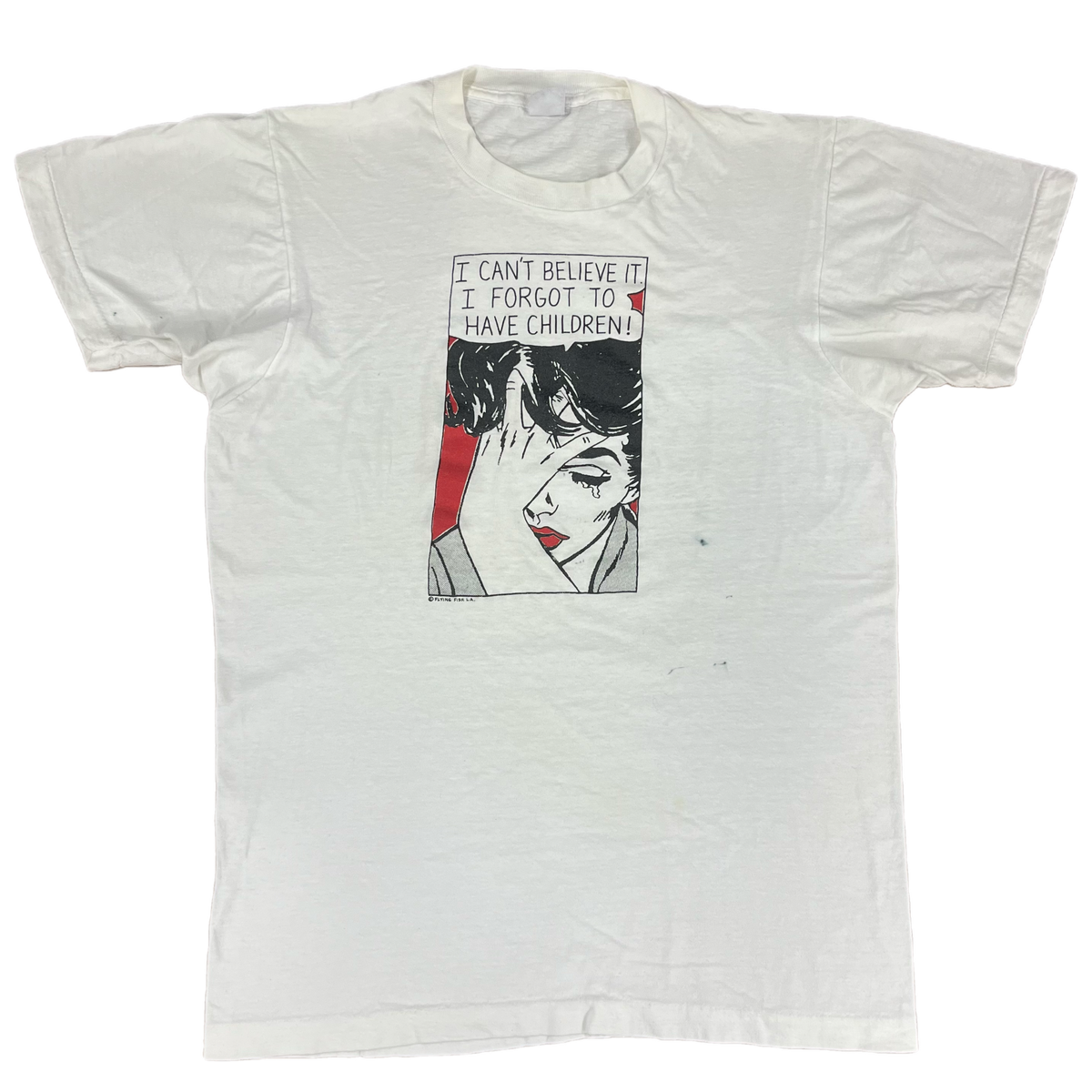 Vintage Roy Lichtenstein Pop Art &quot;I Can&#39;t Believe It&quot; T-Shirt