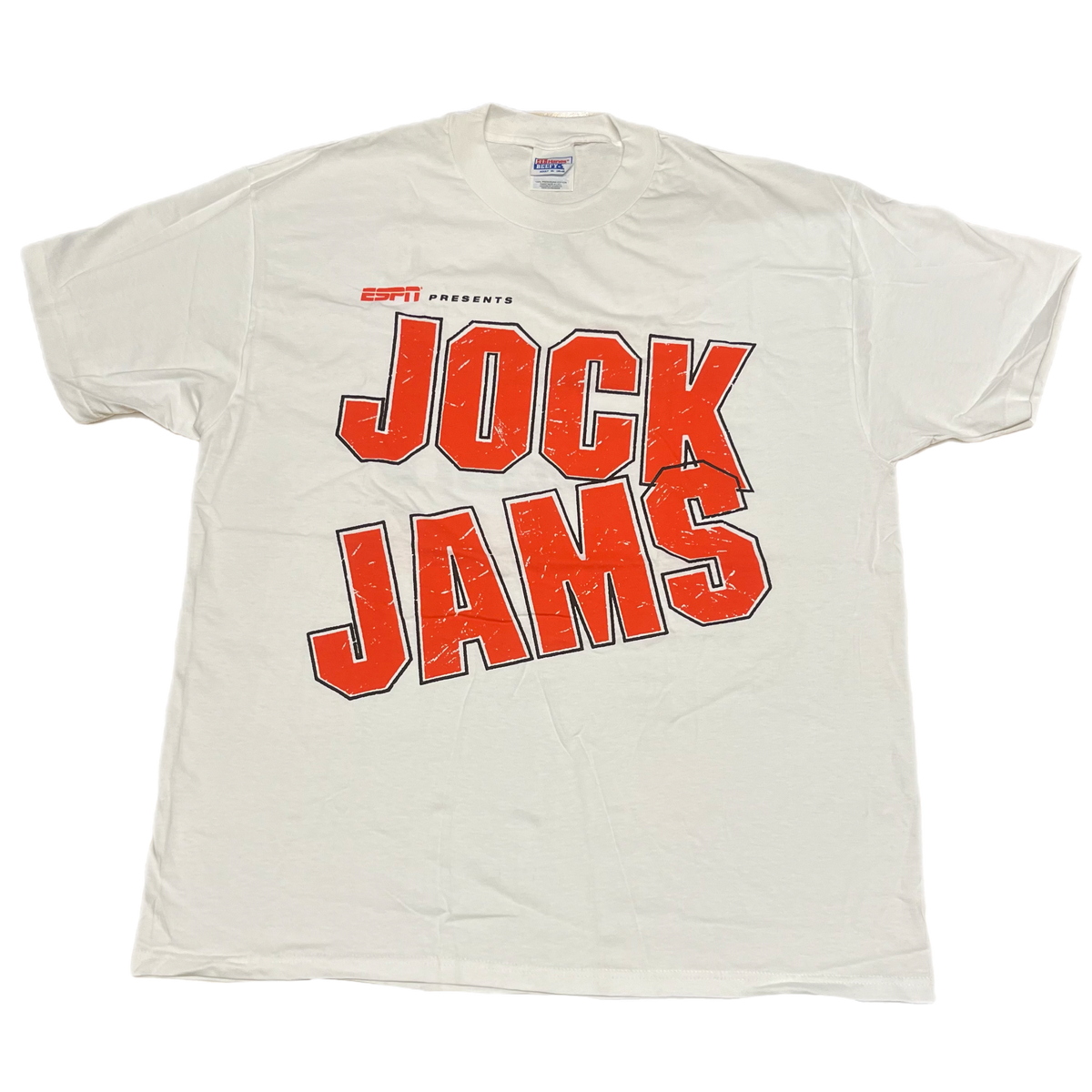 Vintage ESPN Presents &quot;JOCK JAMS&quot; Promotional Tommy Boy T-Shirt