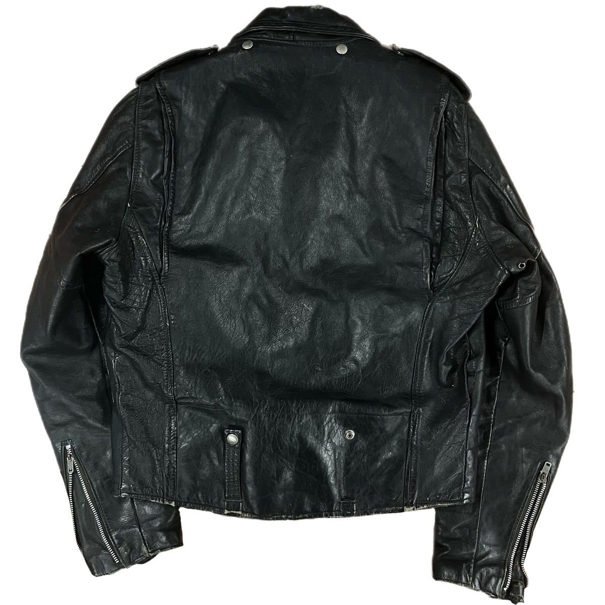 Vintage Harley Davidson AMF Heavy Leather Motorcycle Jacket jointcustodydc