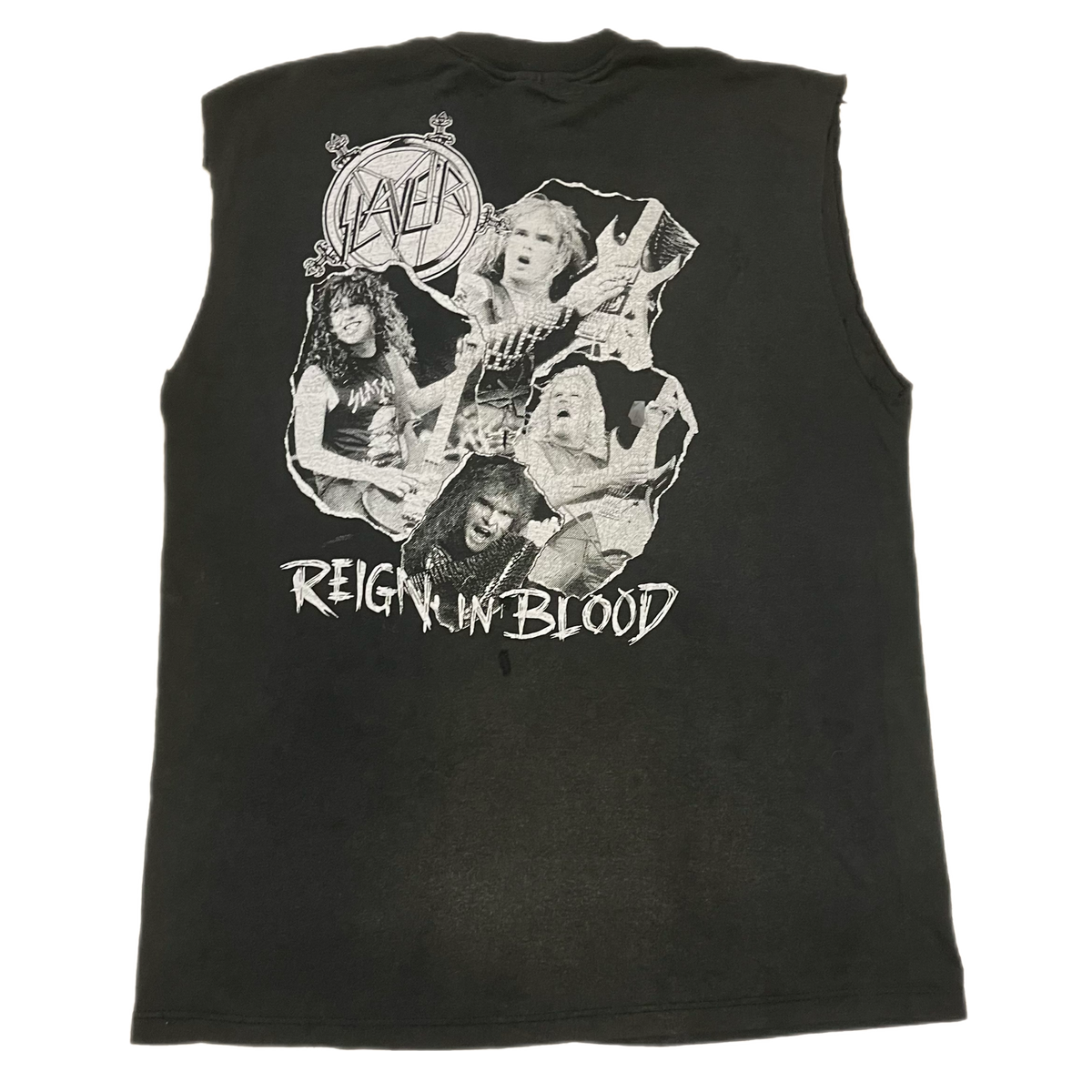 Vintage Slayer Reign In Blood Sleeveless Shirt