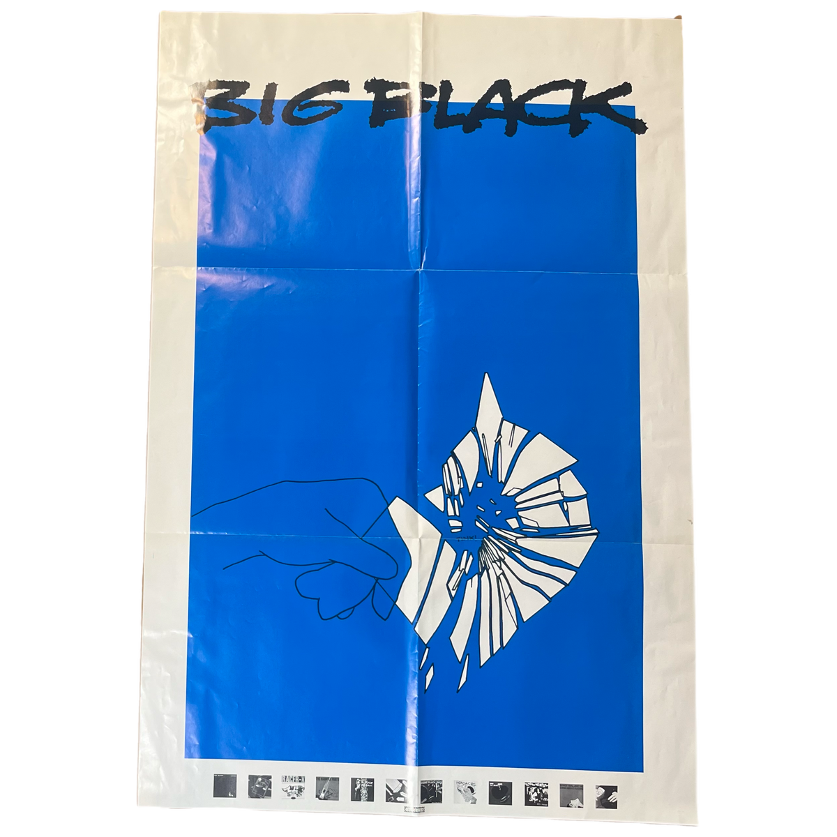 Vintage Big Black &quot;Touch And Go&quot; Promotional Poster