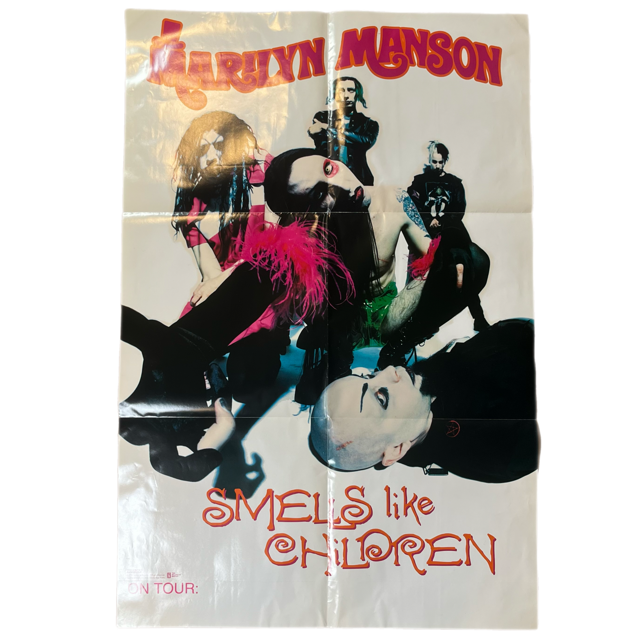 90s vintage poster「MARILYN MANSON」 90s vintage poster「MARILYN MANSON」 Vintage Marilyn Manson