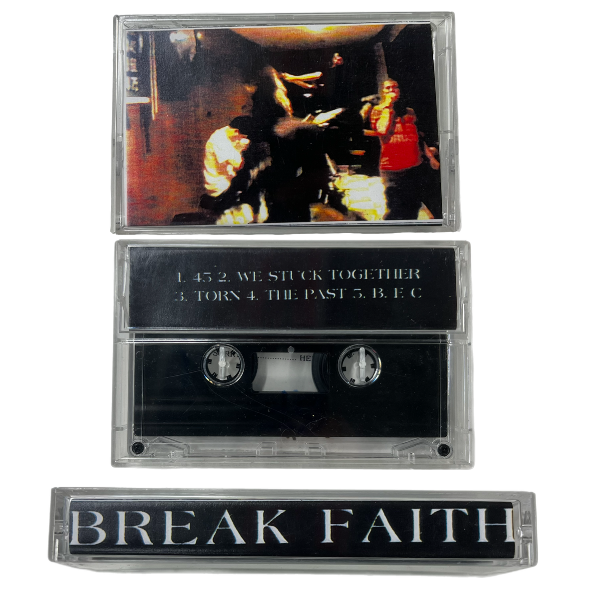 Vintage Break Faith &quot;1995 Crew Demo&quot; CTHC Cassette Tape