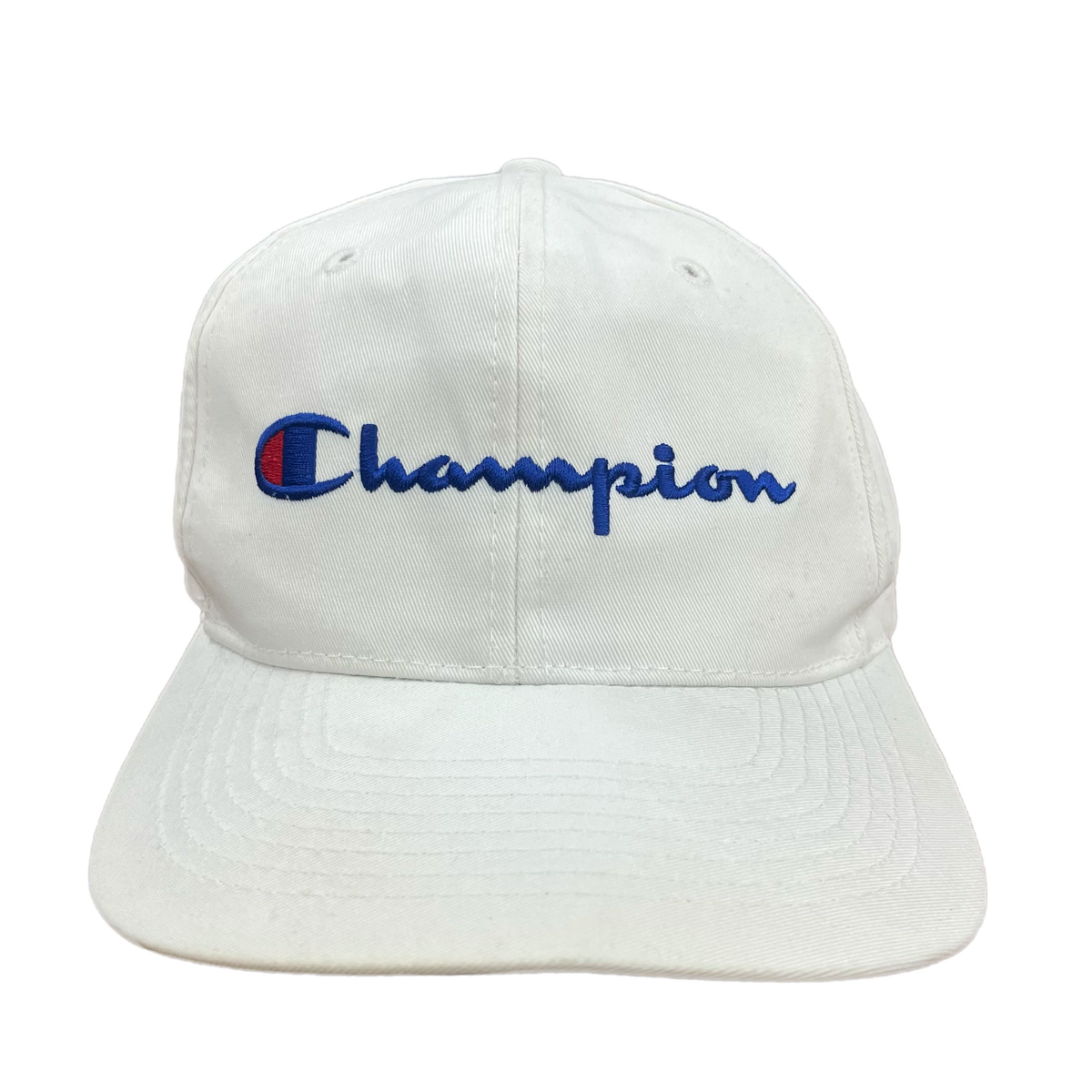 Vintage Champion &quot;Cursive&quot; Snapback Hat