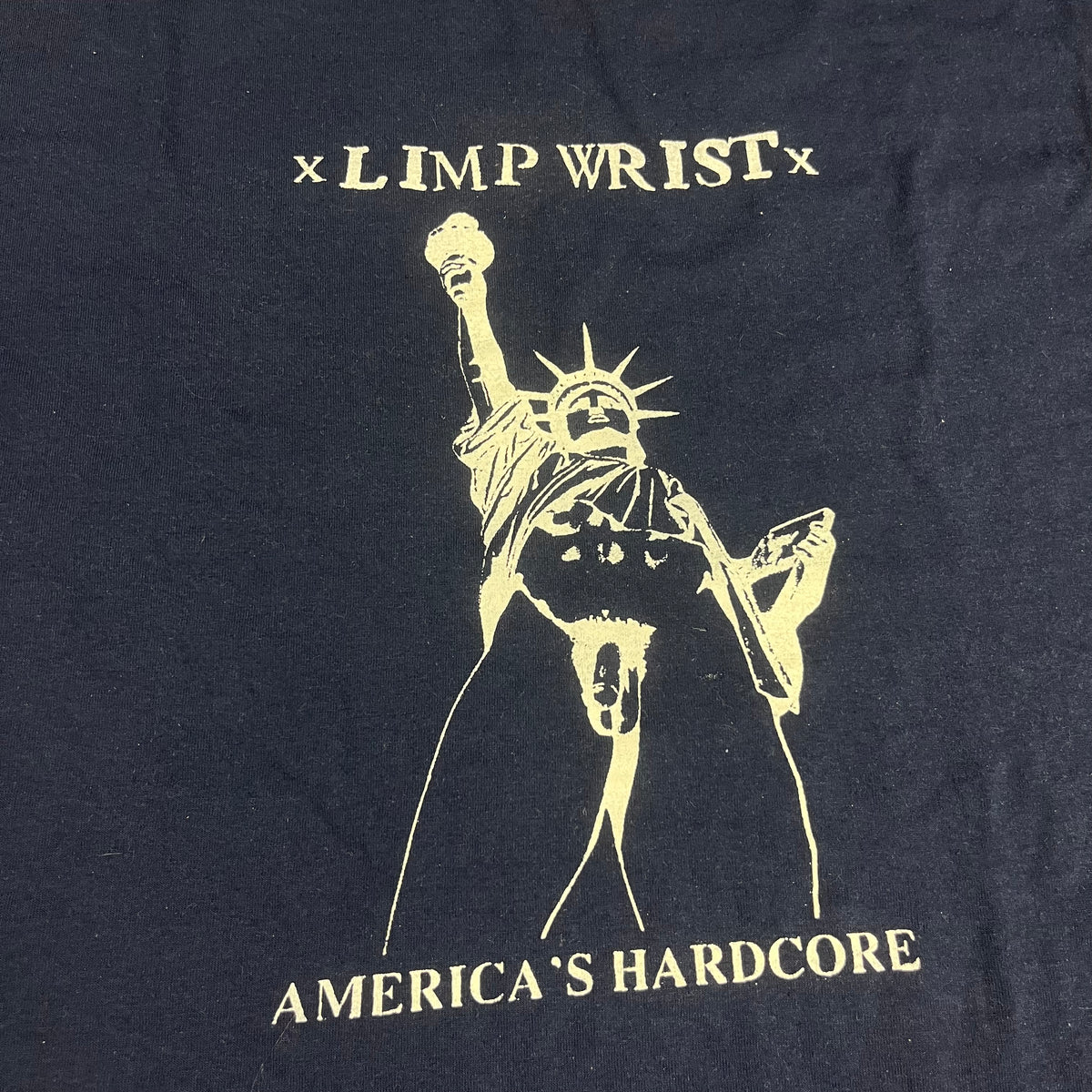 Vintage Limp Wrist &quot;America&#39;s Hardcore&quot; T-Shirt
