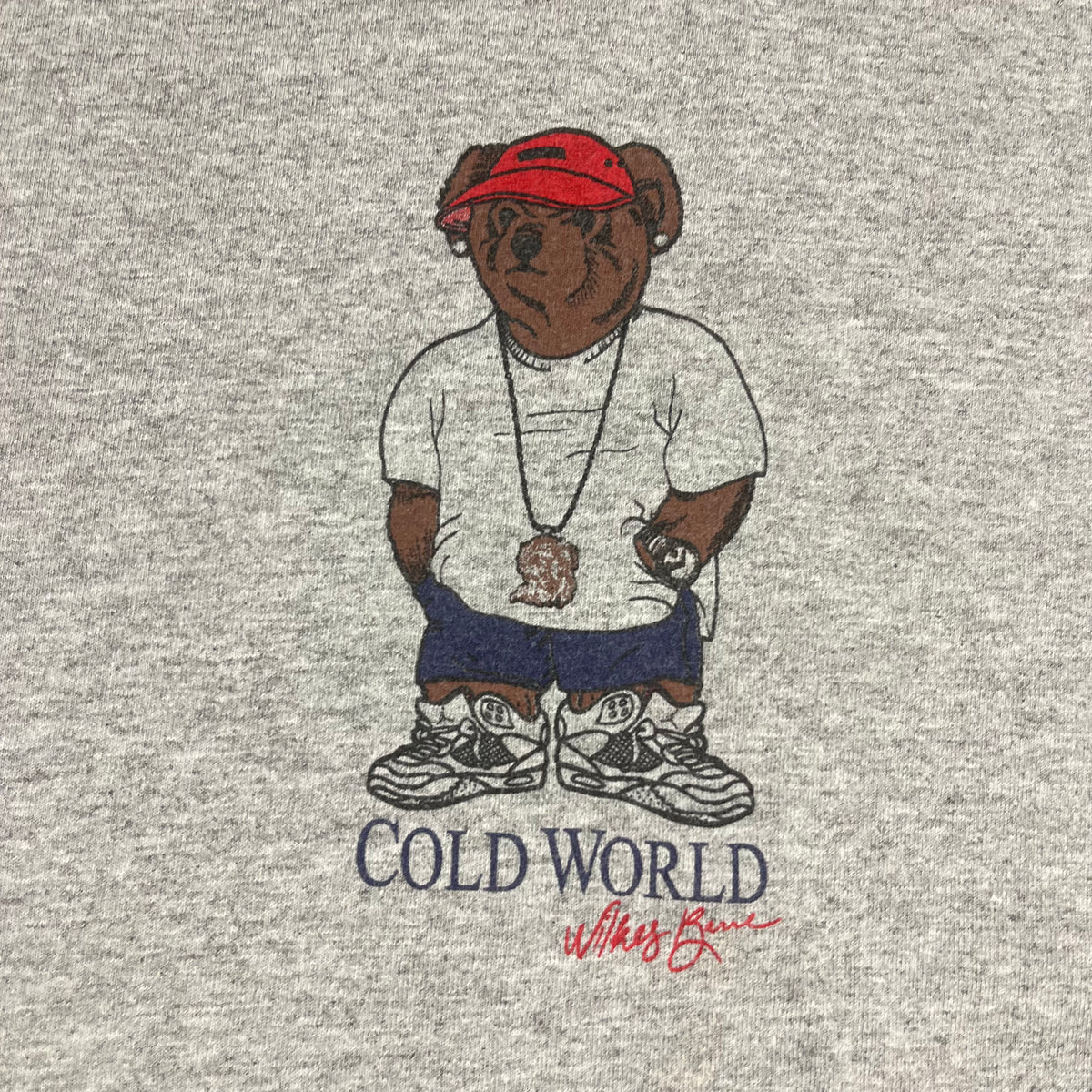 Vintage Cold World &quot;Lockin&#39; Out&quot; Bear T-Shirt