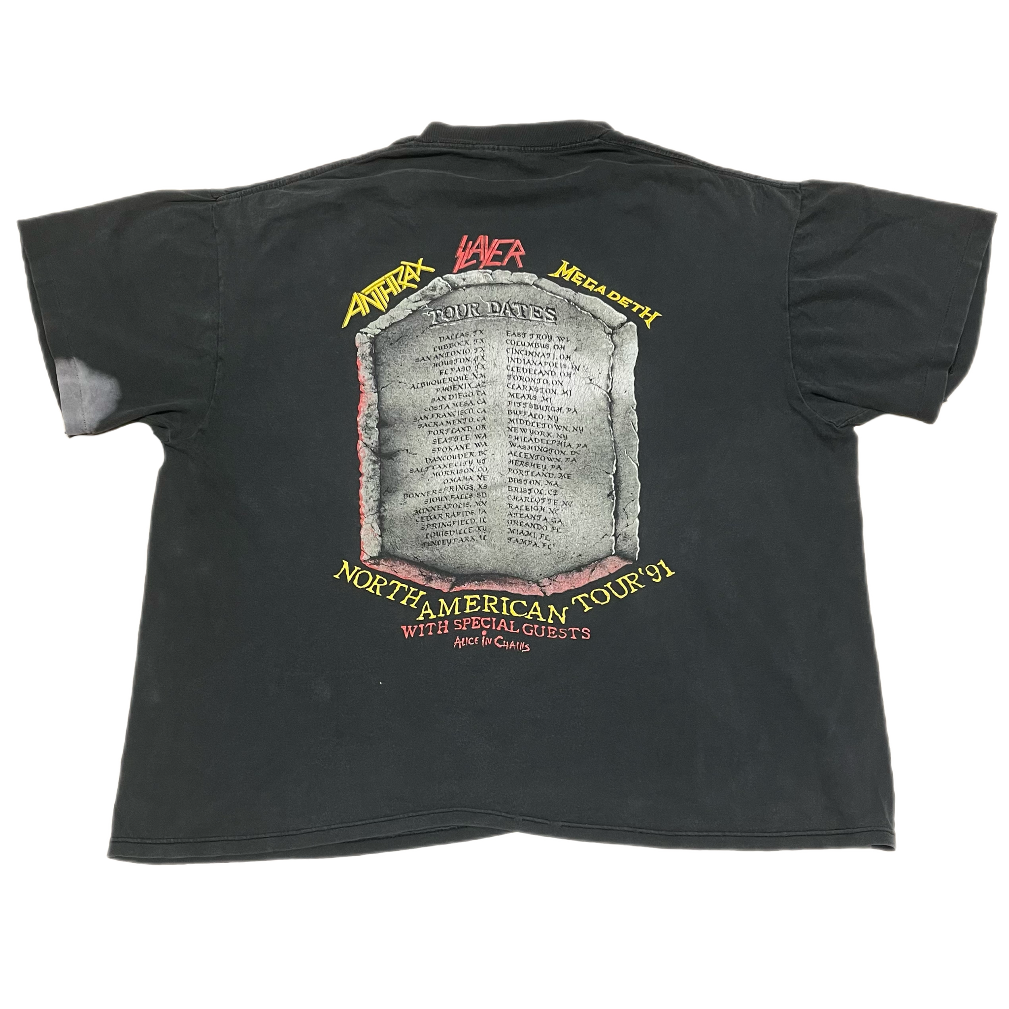Vintage Anthrax Slayer Megadeth Vintage Anthrax Slayer Megadeth