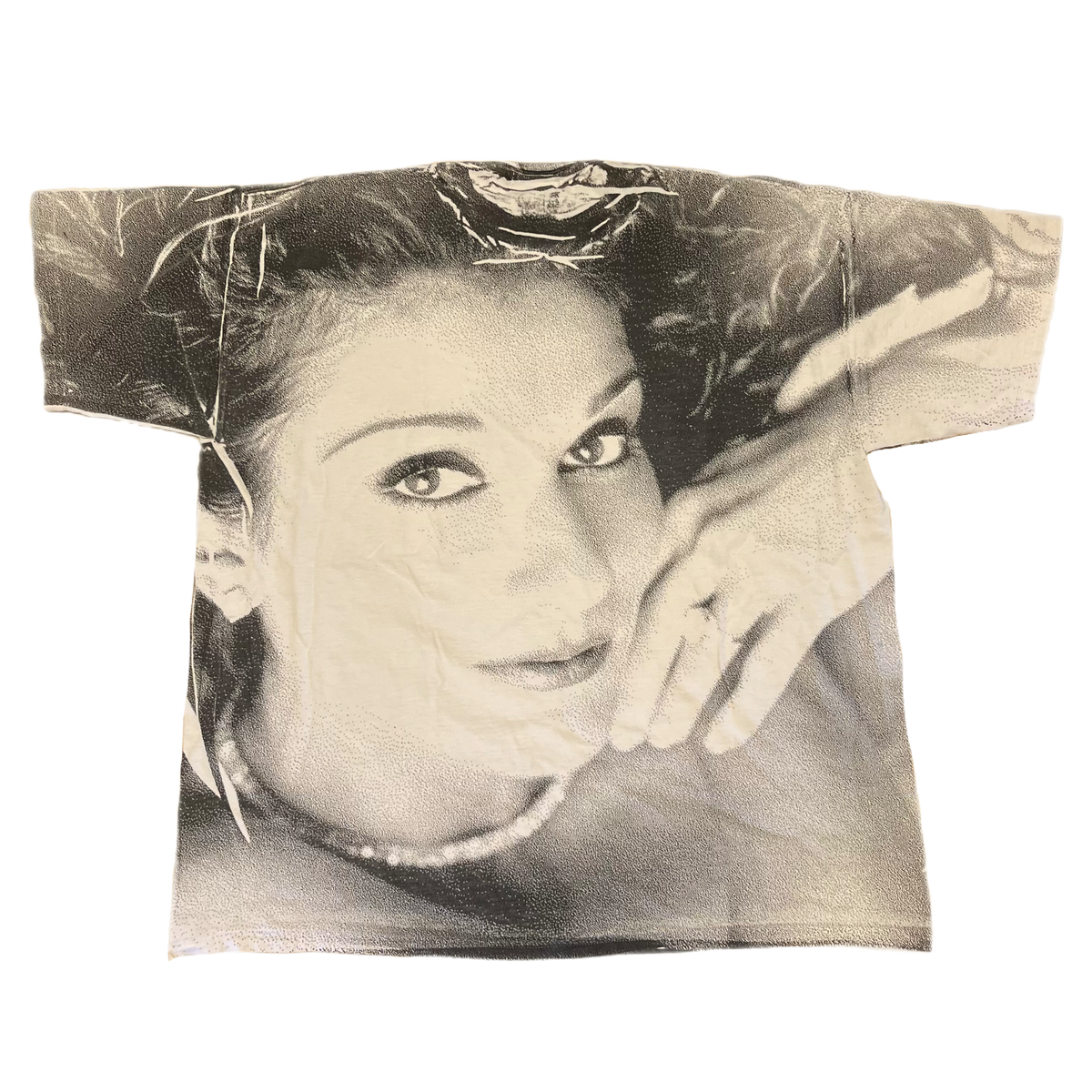 Vintage Celine Dion &quot;AOP&quot; T-Shirt