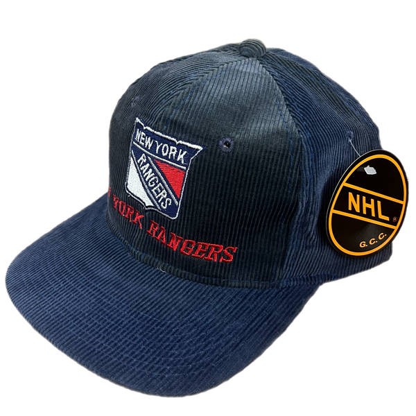 Casquette Vintage NHL American Needle - Noir, Ajustable, équipes (Rangers, Bruins, Wings) - Homme