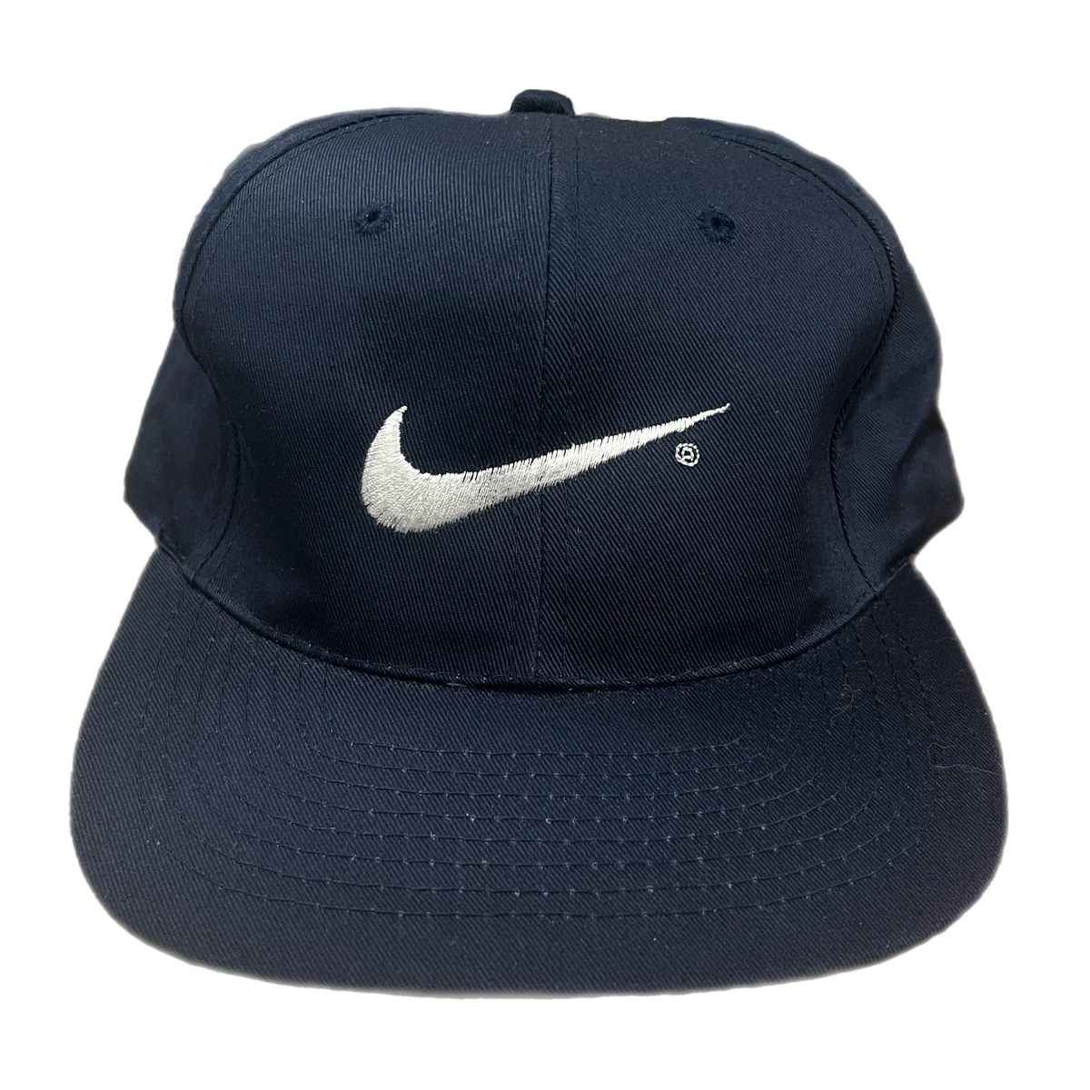 Vintage Nike &quot;Navy Blue&quot; Swoosh Snapback Hat